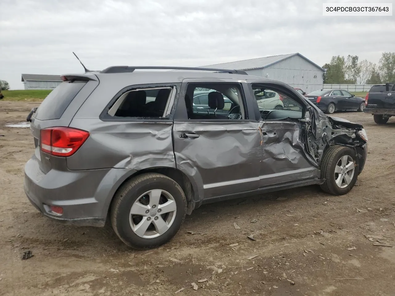 2012 Dodge Journey Sxt VIN: 3C4PDCBG3CT367643 Lot: 73007114