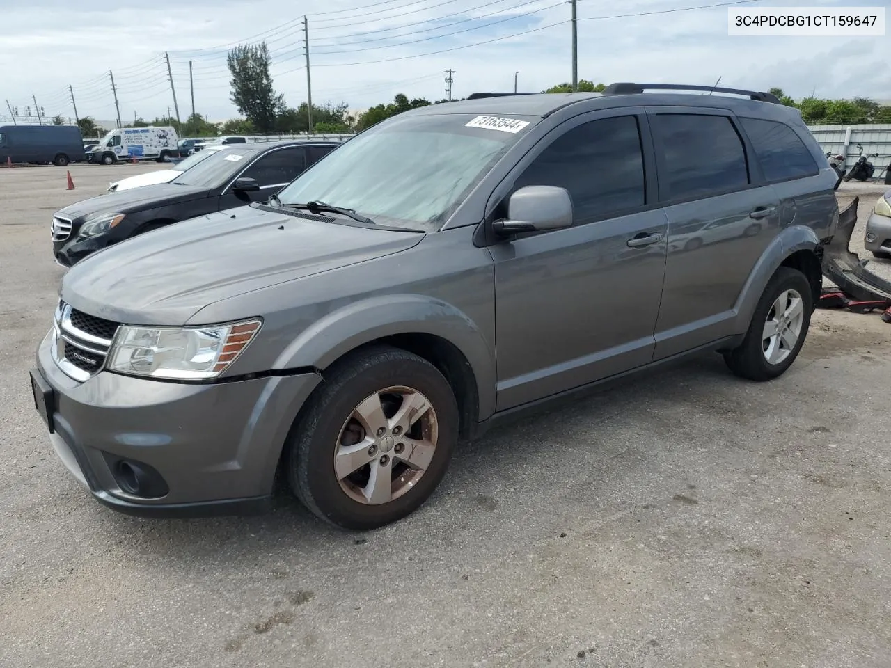 2012 Dodge Journey Sxt VIN: 3C4PDCBG1CT159647 Lot: 73163544