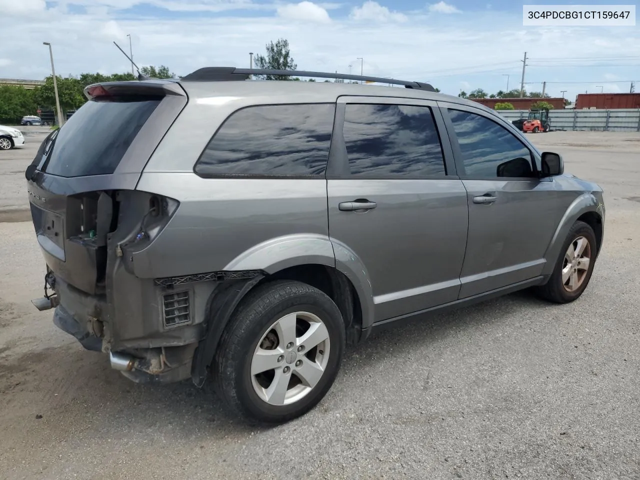 2012 Dodge Journey Sxt VIN: 3C4PDCBG1CT159647 Lot: 73163544