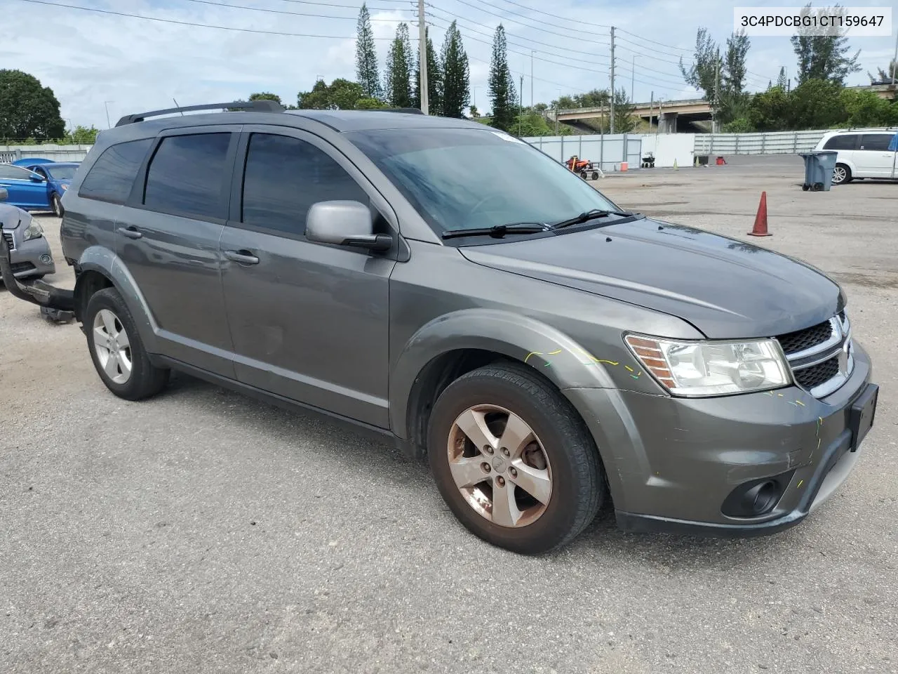 2012 Dodge Journey Sxt VIN: 3C4PDCBG1CT159647 Lot: 73163544