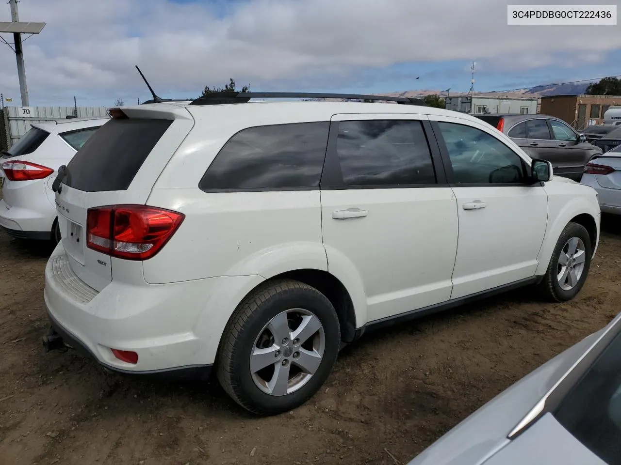 2012 Dodge Journey Sxt VIN: 3C4PDDBG0CT222436 Lot: 73227234