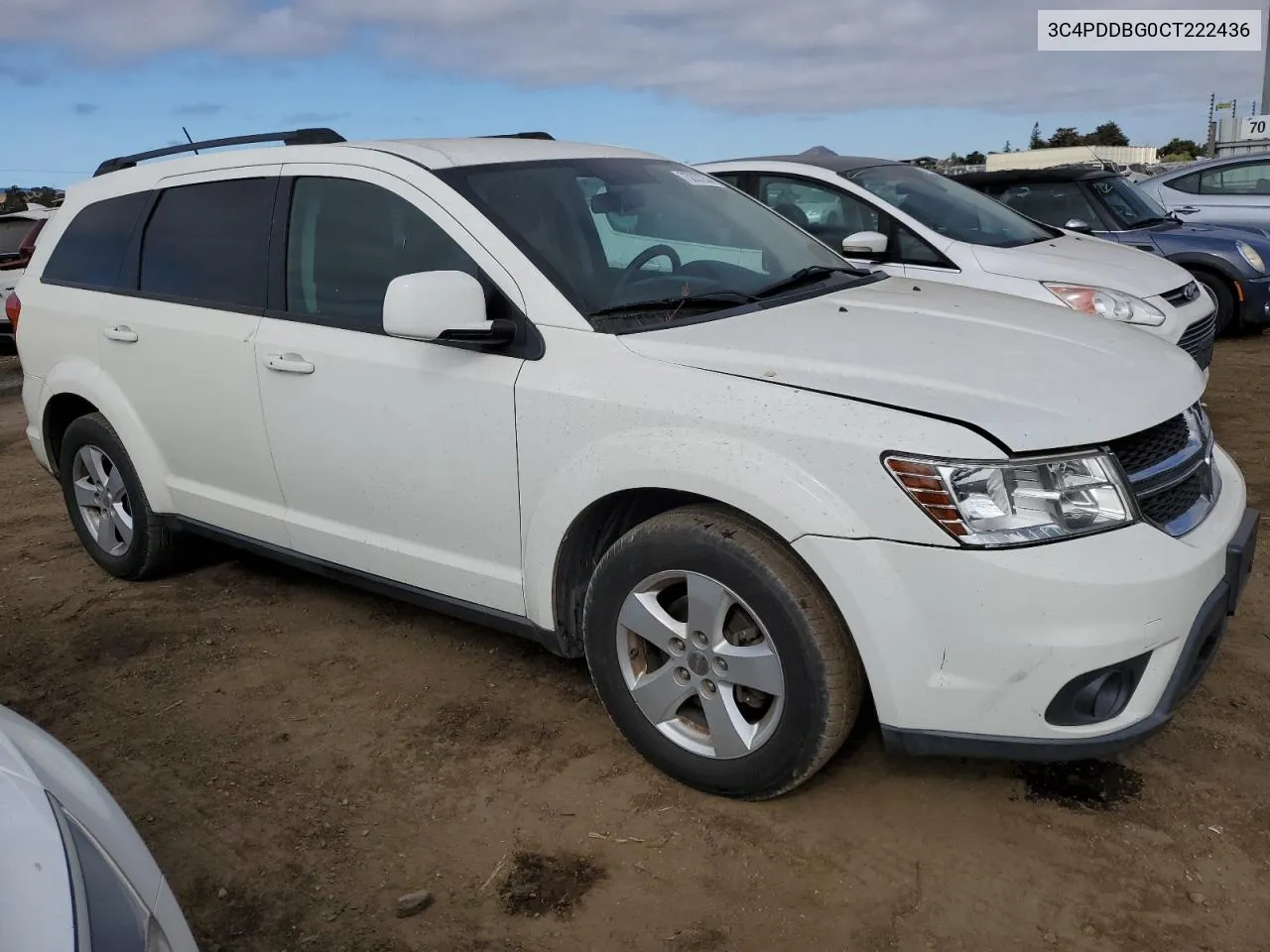 2012 Dodge Journey Sxt VIN: 3C4PDDBG0CT222436 Lot: 73227234