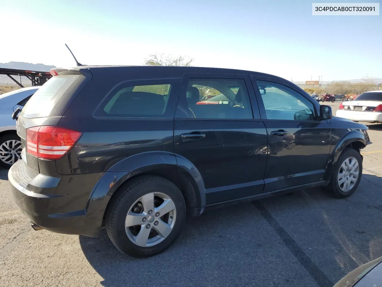 2012 Dodge Journey Se VIN: 3C4PDCAB0CT320091 Lot: 73539024