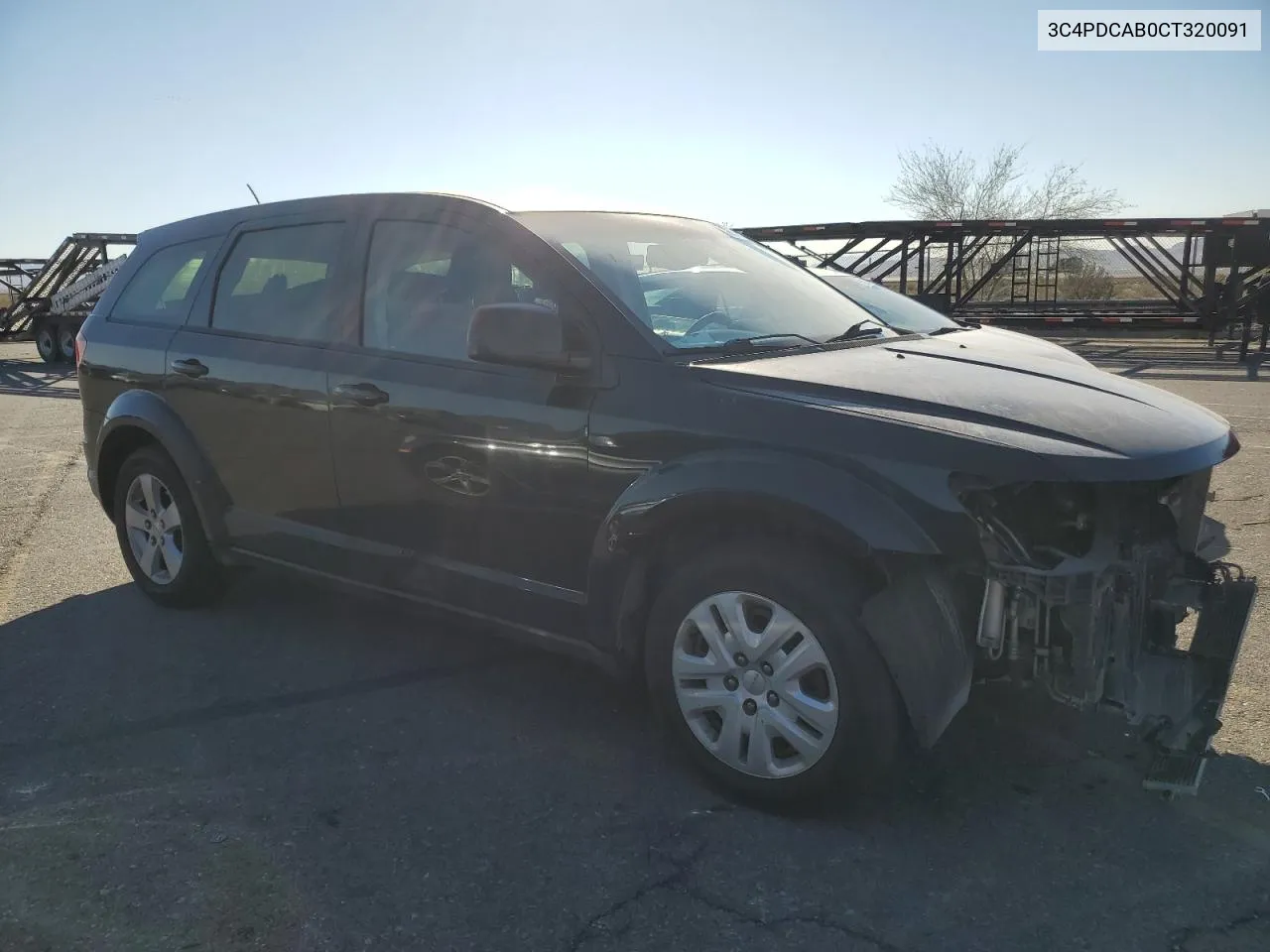 2012 Dodge Journey Se VIN: 3C4PDCAB0CT320091 Lot: 73539024