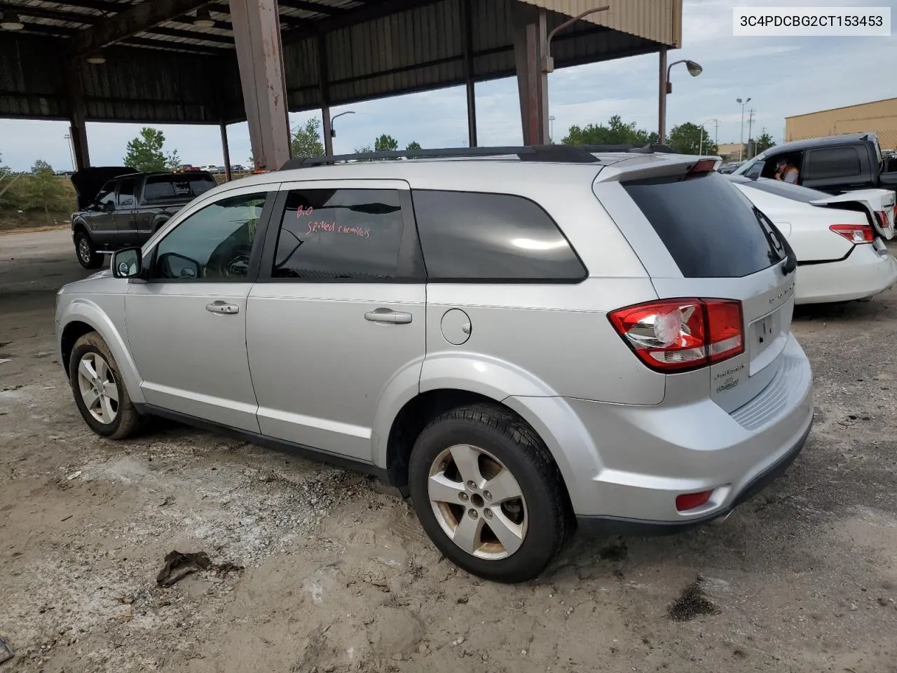 2012 Dodge Journey Sxt VIN: 3C4PDCBG2CT153453 Lot: 73872944