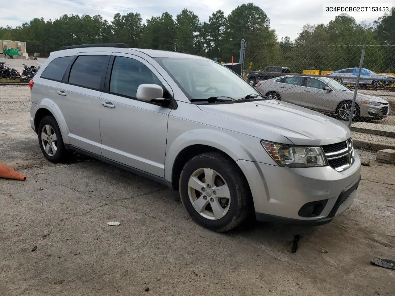 2012 Dodge Journey Sxt VIN: 3C4PDCBG2CT153453 Lot: 73872944