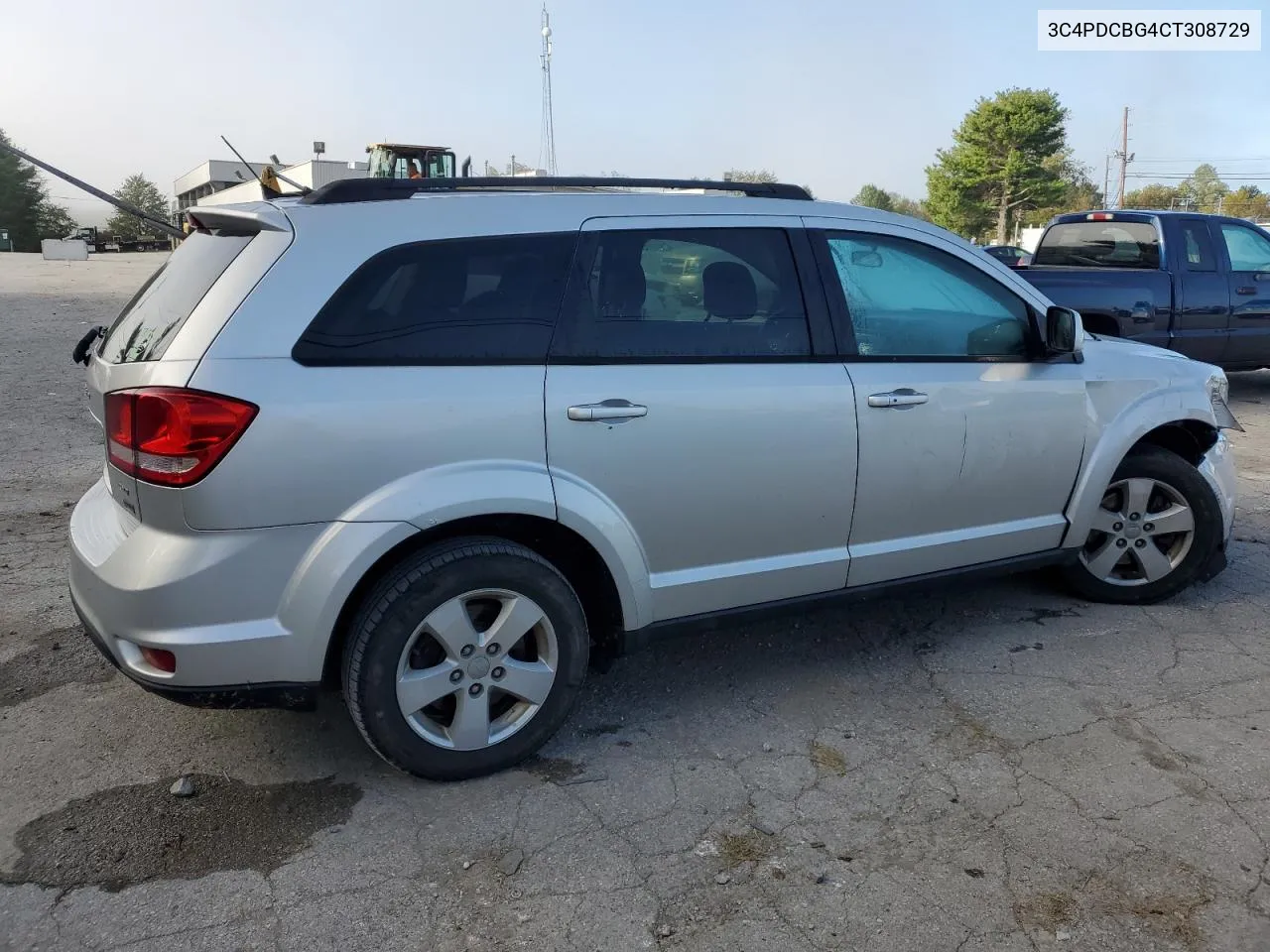 2012 Dodge Journey Sxt VIN: 3C4PDCBG4CT308729 Lot: 74051104