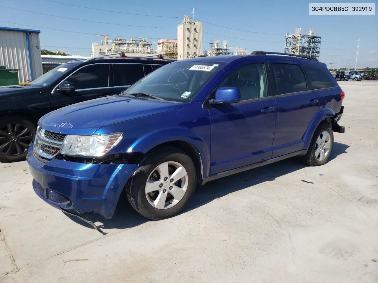 2012 Dodge Journey Sxt VIN: 3C4PDCBB5CT392919 Lot: 74199624