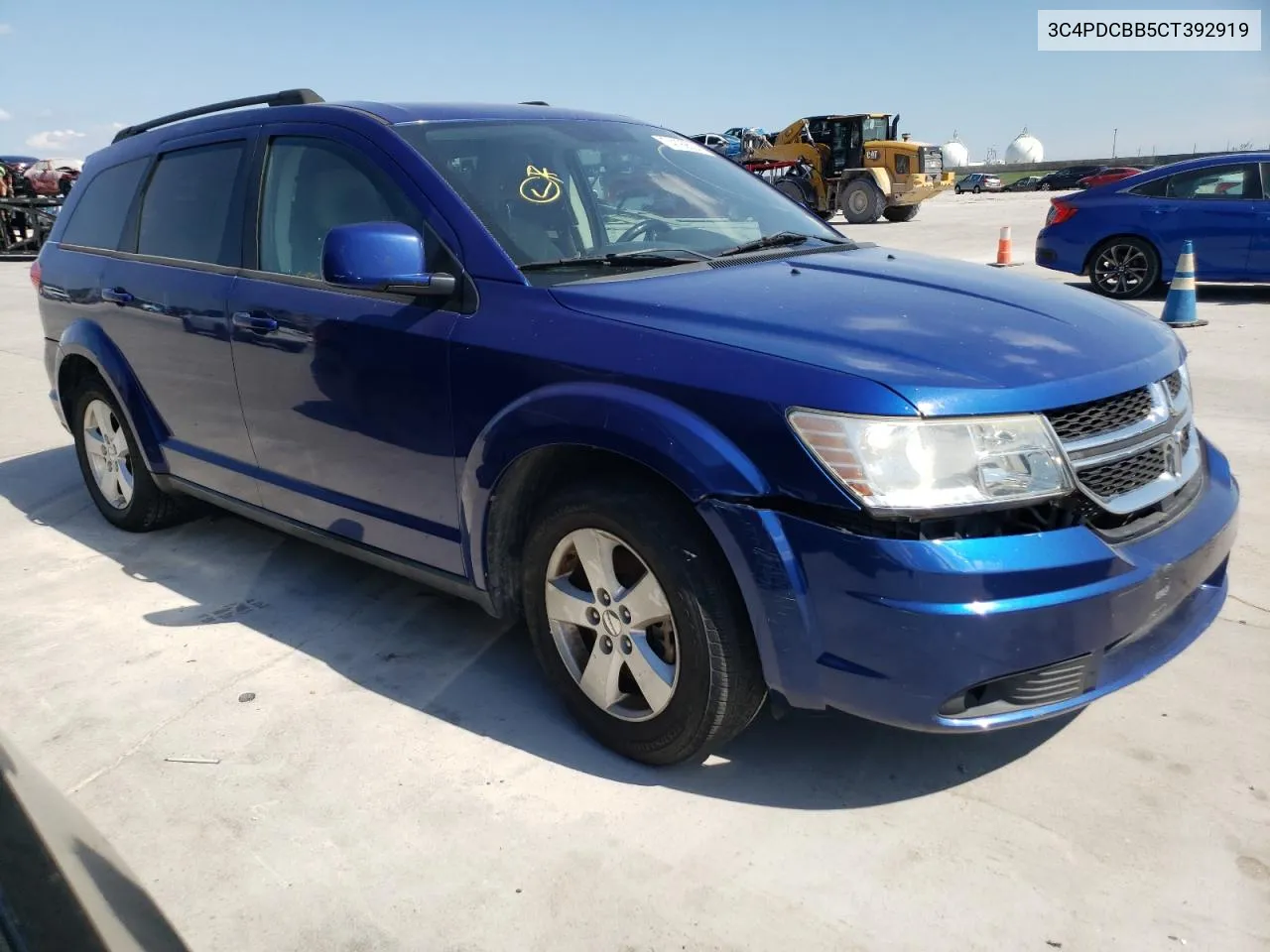 2012 Dodge Journey Sxt VIN: 3C4PDCBB5CT392919 Lot: 74199624