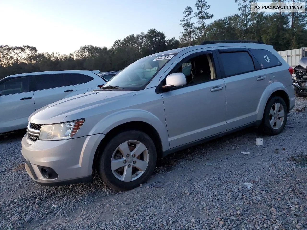 2012 Dodge Journey Sxt VIN: 3C4PDCBG9CT144099 Lot: 74317234