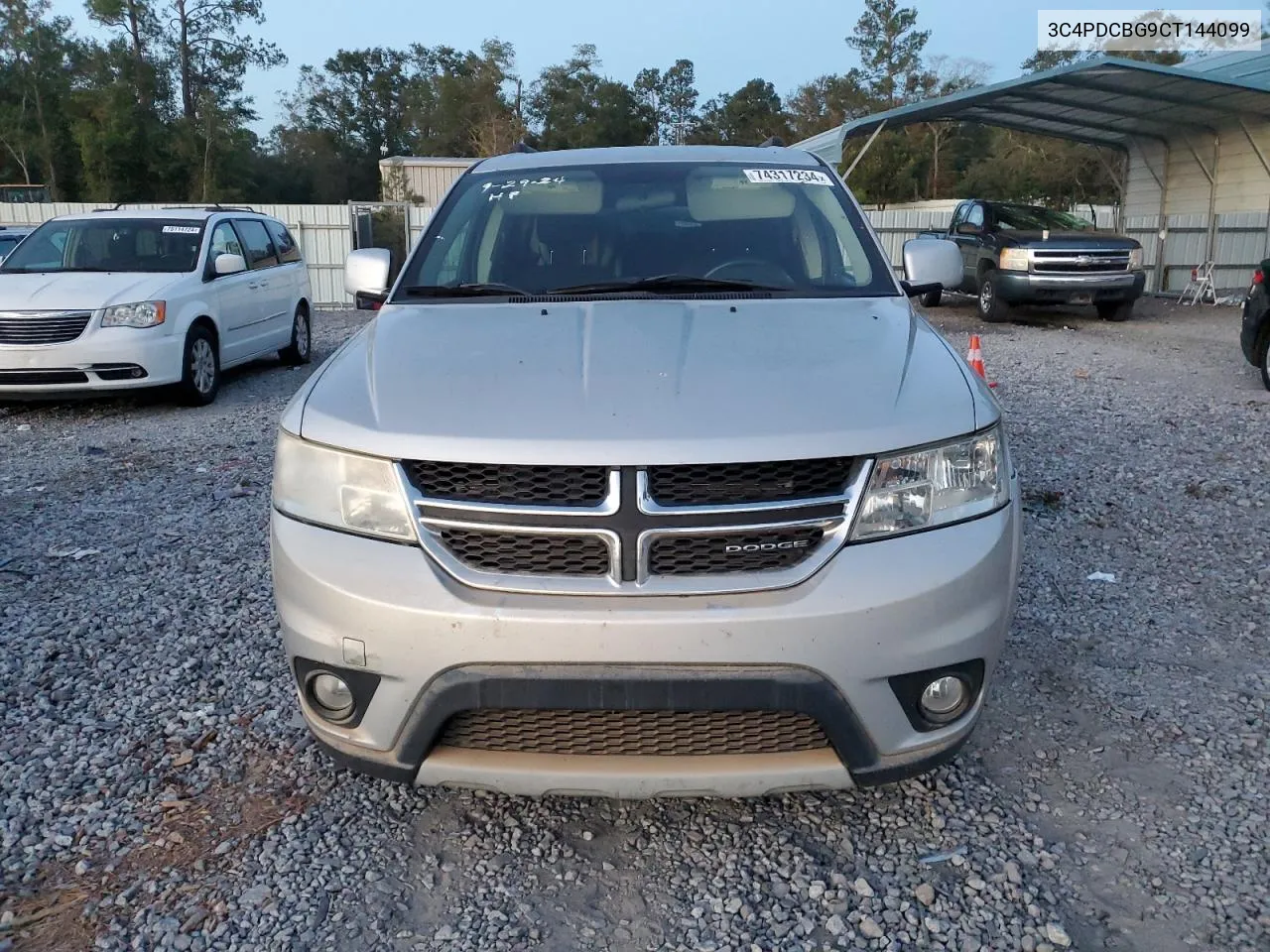 2012 Dodge Journey Sxt VIN: 3C4PDCBG9CT144099 Lot: 74317234