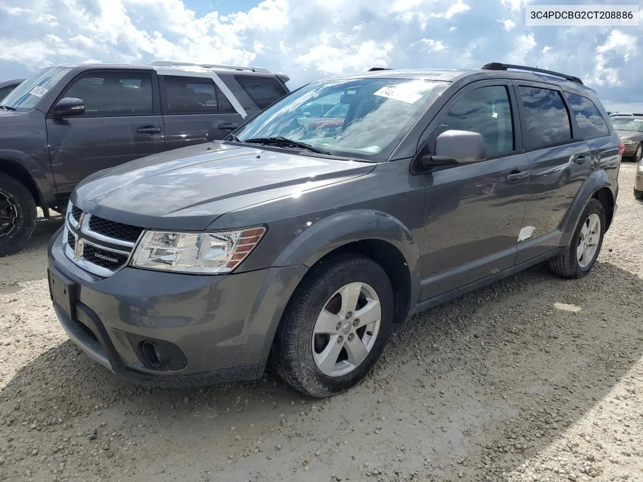 3C4PDCBG2CT208886 2012 Dodge Journey Sxt