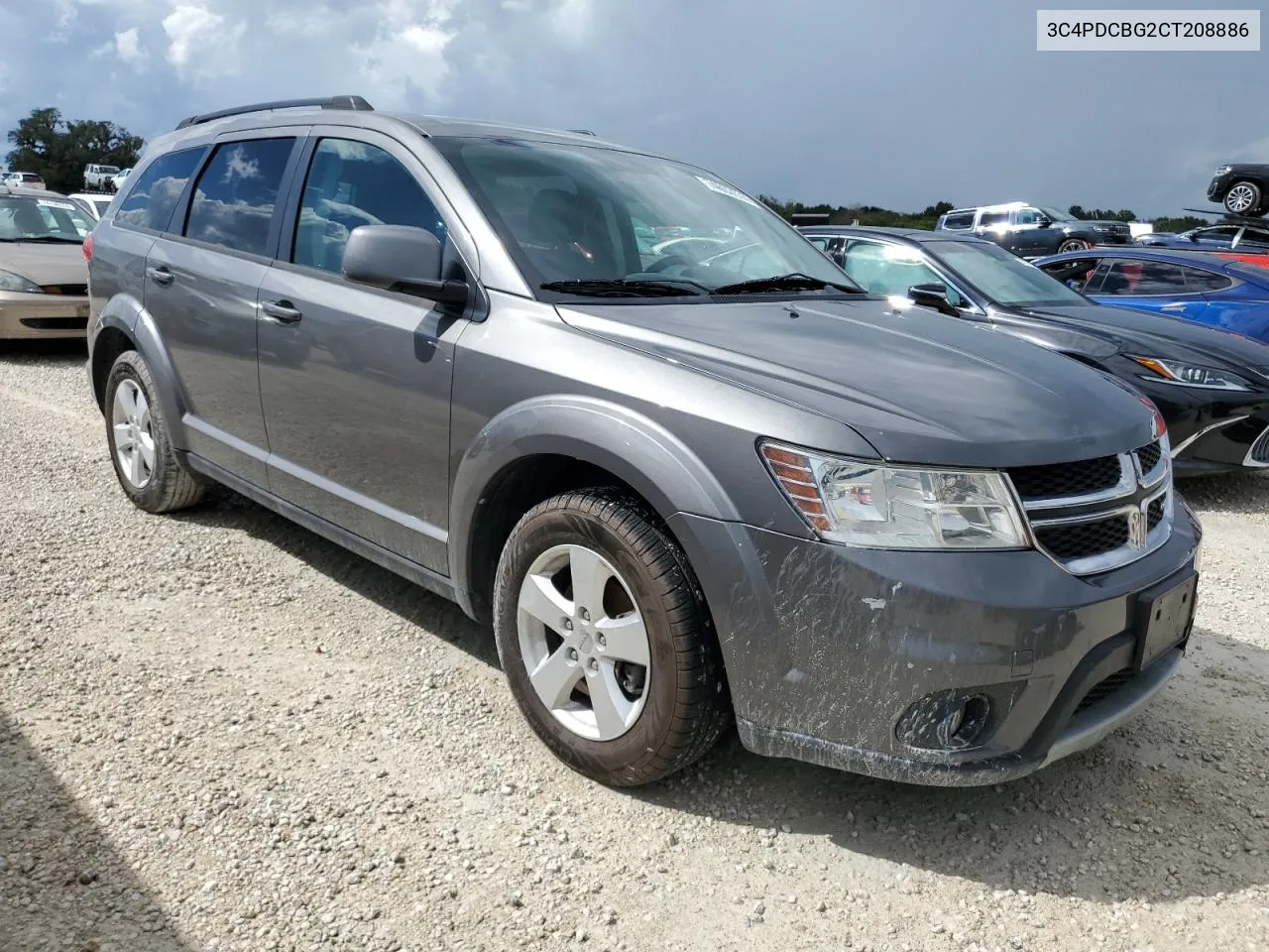 2012 Dodge Journey Sxt VIN: 3C4PDCBG2CT208886 Lot: 74602874