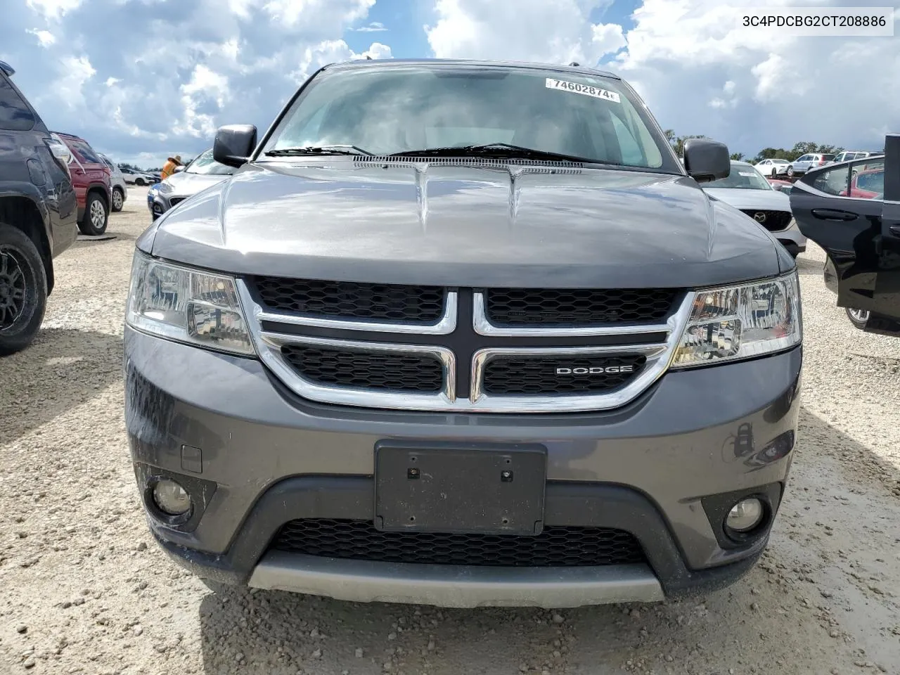 3C4PDCBG2CT208886 2012 Dodge Journey Sxt