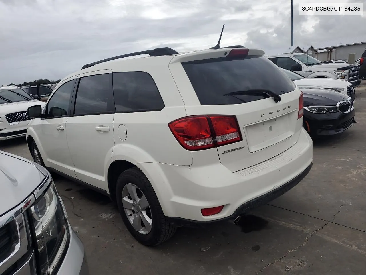 2012 Dodge Journey Sxt VIN: 3C4PDCBG7CT134235 Lot: 74998884