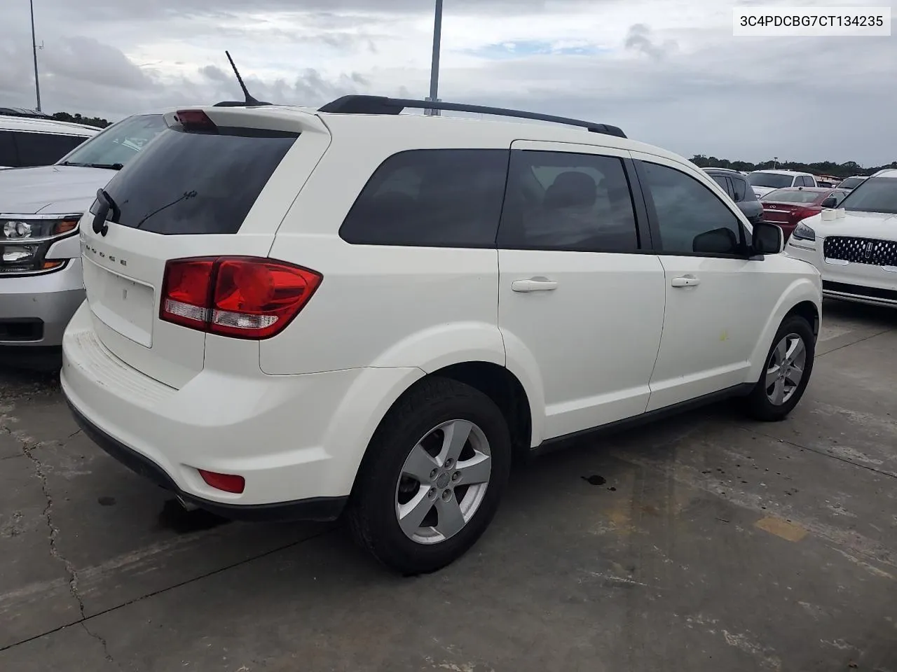 2012 Dodge Journey Sxt VIN: 3C4PDCBG7CT134235 Lot: 74998884