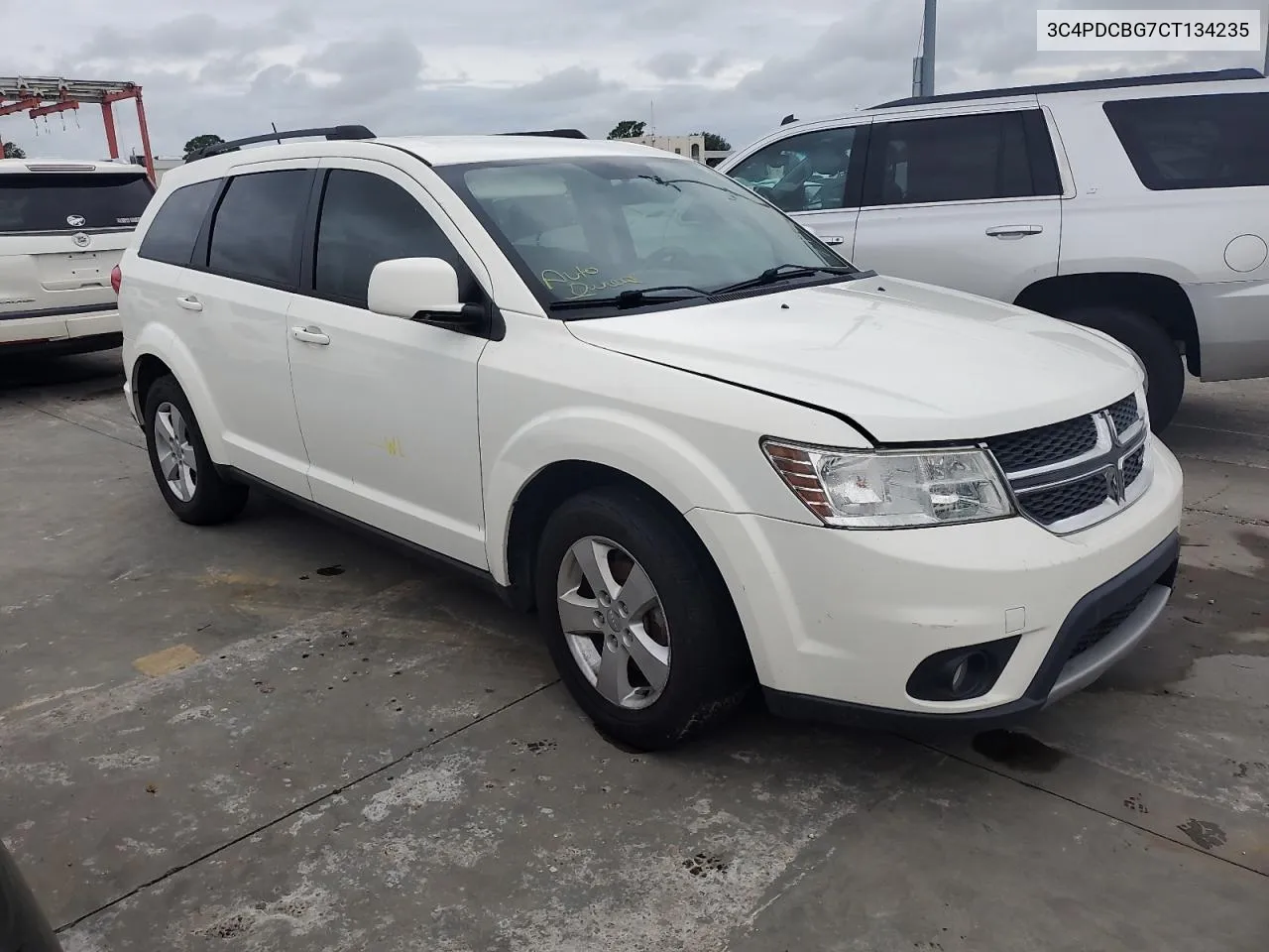 2012 Dodge Journey Sxt VIN: 3C4PDCBG7CT134235 Lot: 74998884