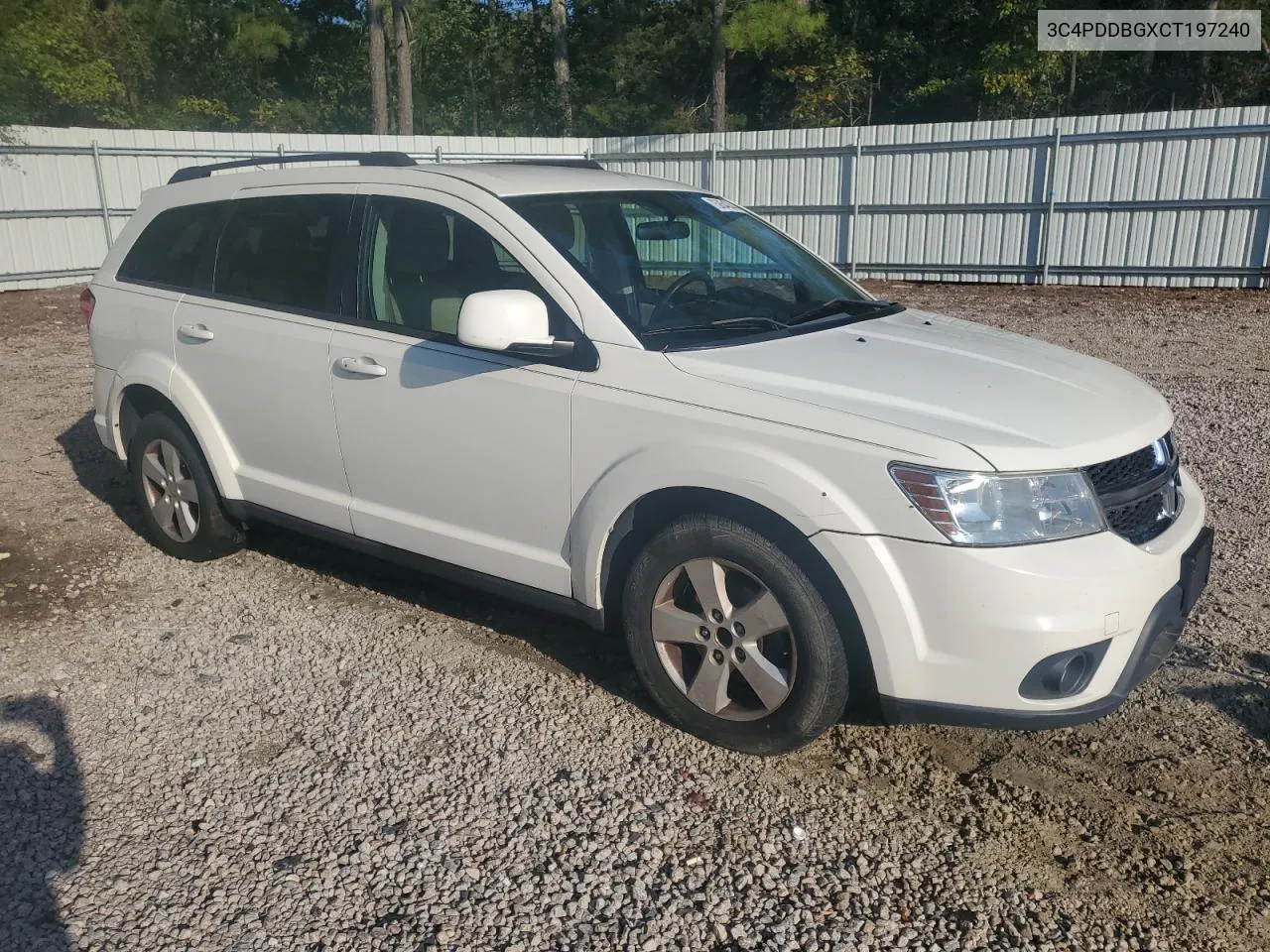 2012 Dodge Journey Sxt VIN: 3C4PDDBGXCT197240 Lot: 75054244