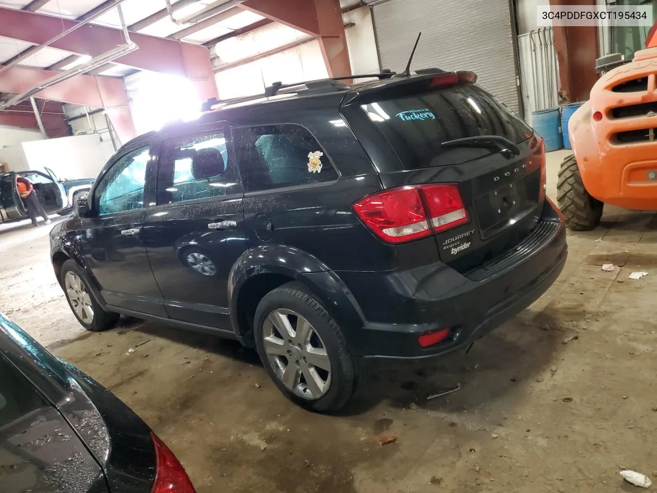 2012 Dodge Journey R/T VIN: 3C4PDDFGXCT195434 Lot: 75671923