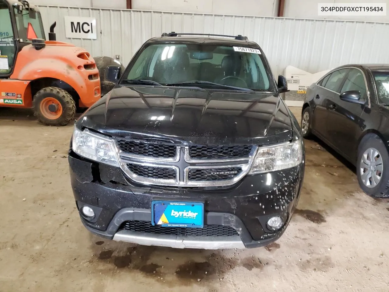 2012 Dodge Journey R/T VIN: 3C4PDDFGXCT195434 Lot: 75671923