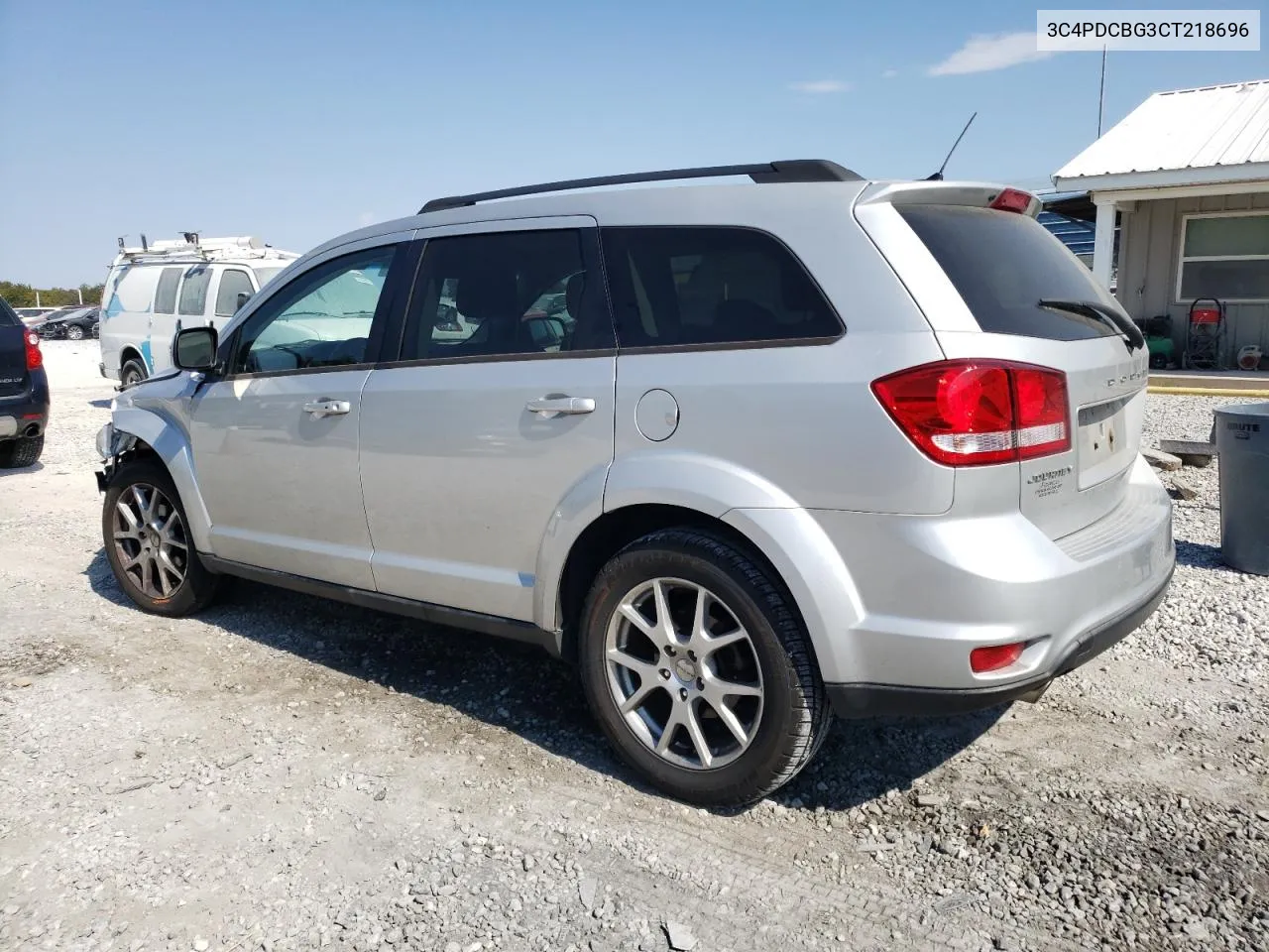 2012 Dodge Journey Sxt VIN: 3C4PDCBG3CT218696 Lot: 75687404