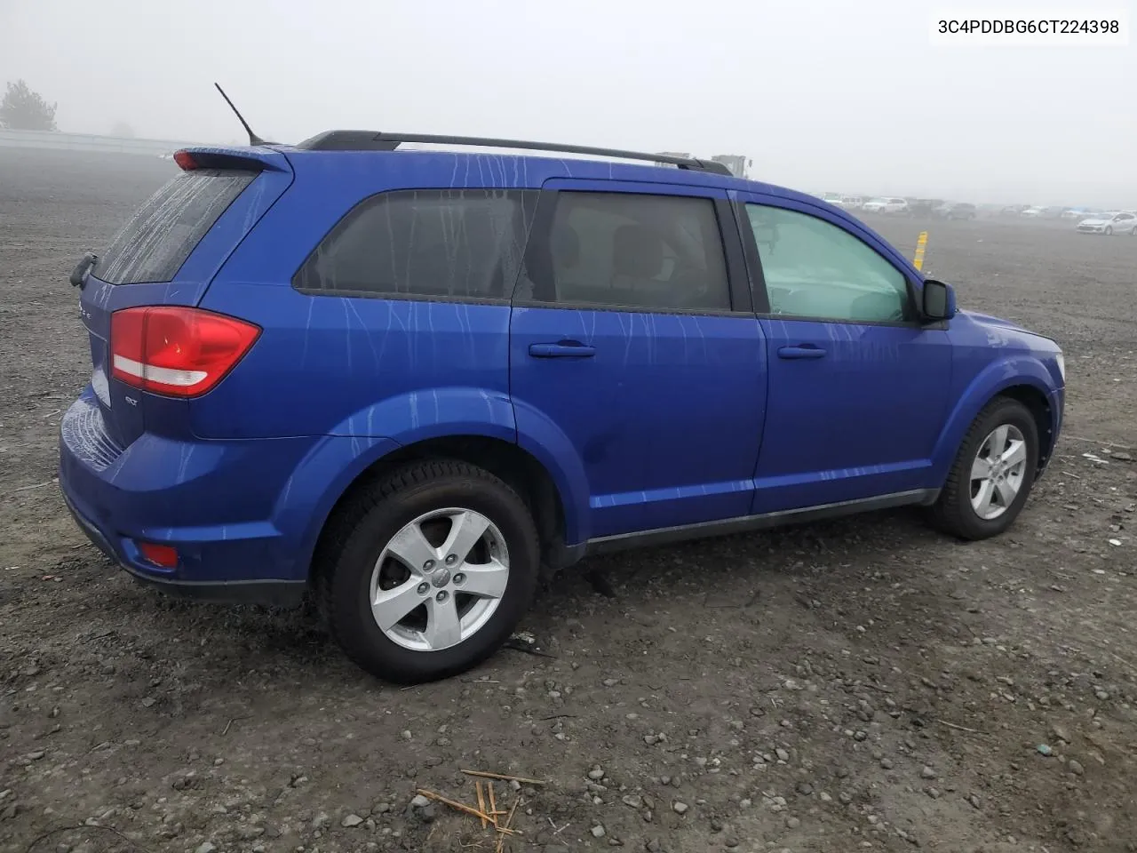 2012 Dodge Journey Sxt VIN: 3C4PDDBG6CT224398 Lot: 76068474