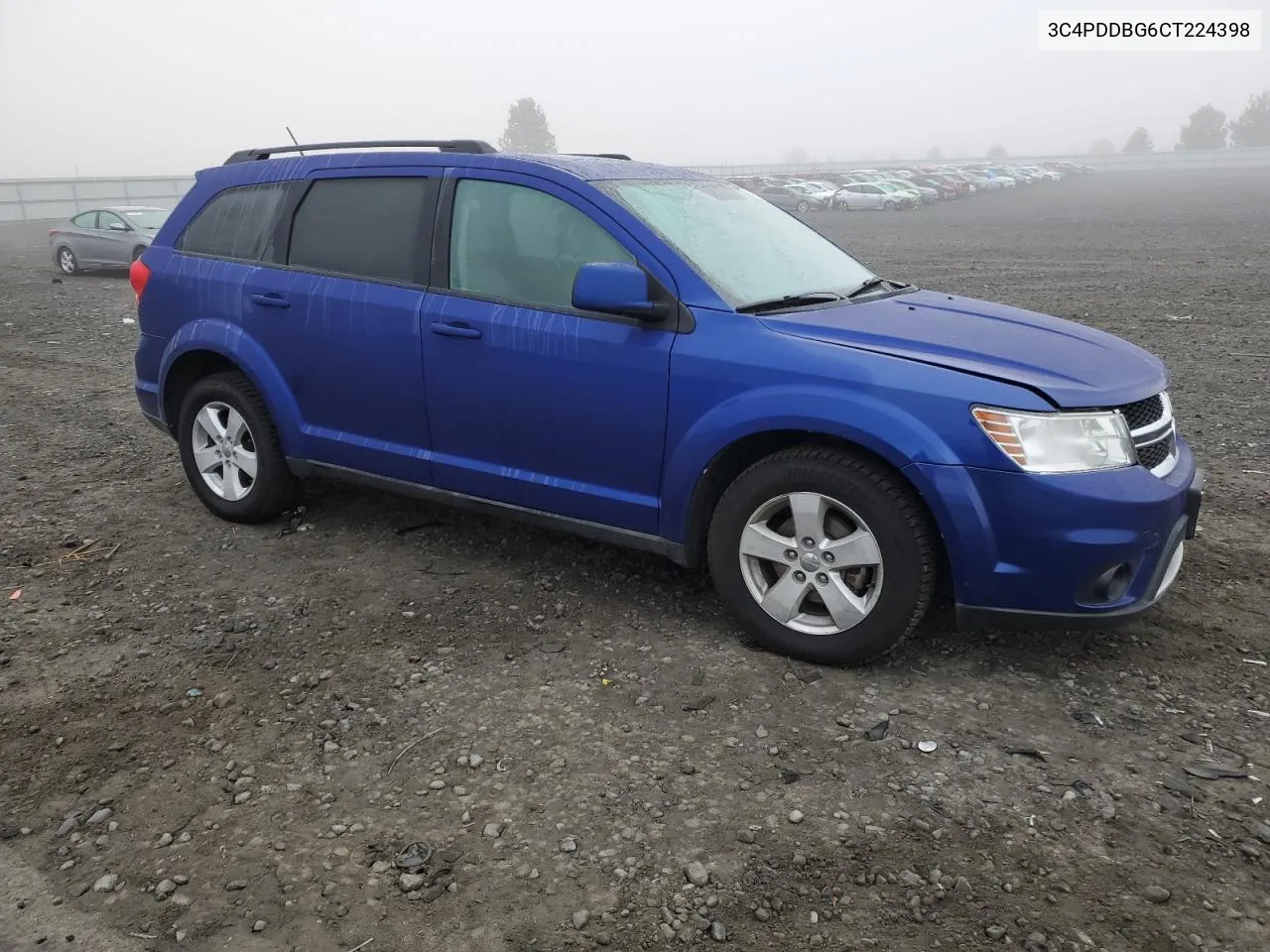 2012 Dodge Journey Sxt VIN: 3C4PDDBG6CT224398 Lot: 76068474