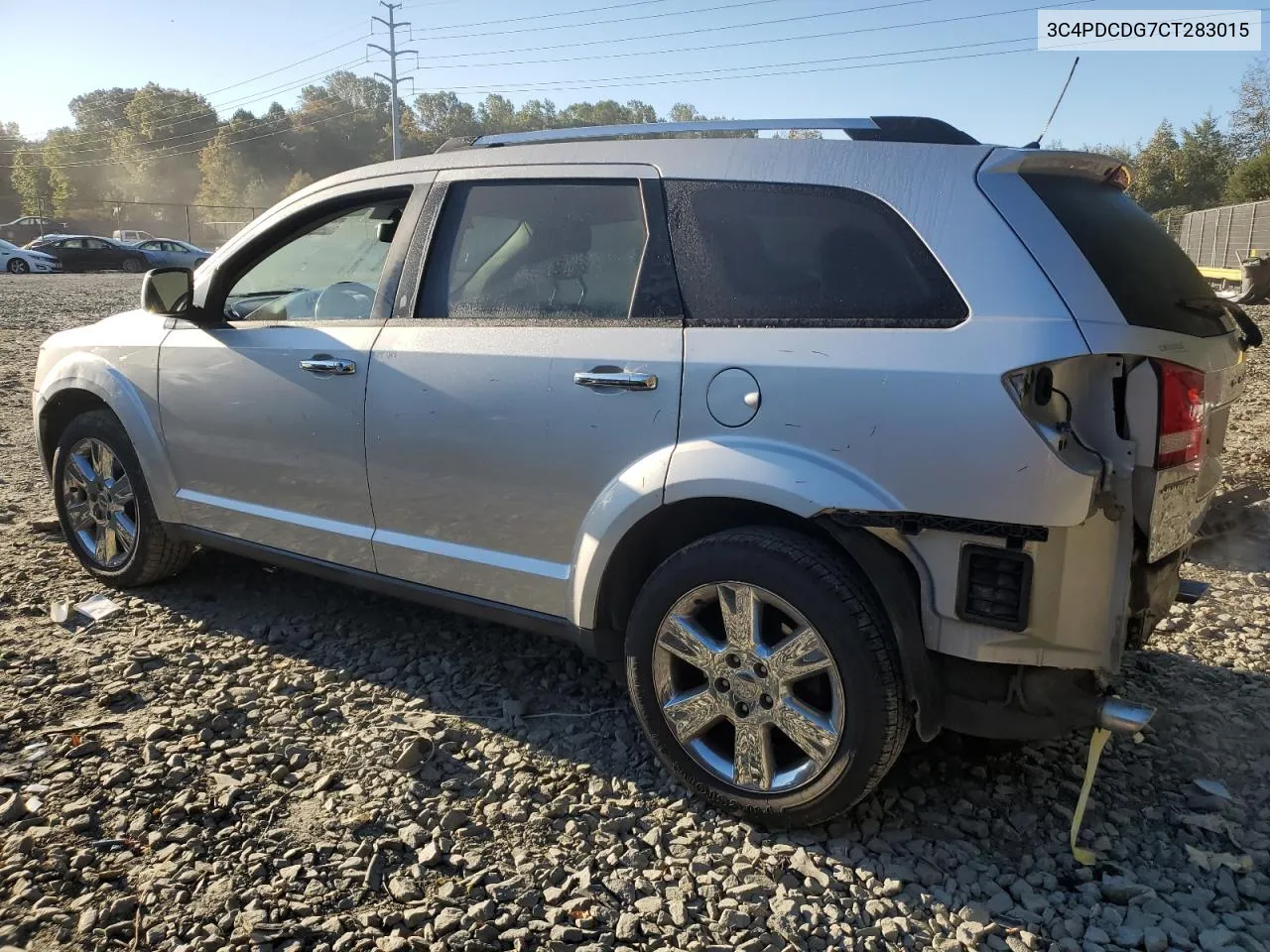 2012 Dodge Journey Crew VIN: 3C4PDCDG7CT283015 Lot: 76505734