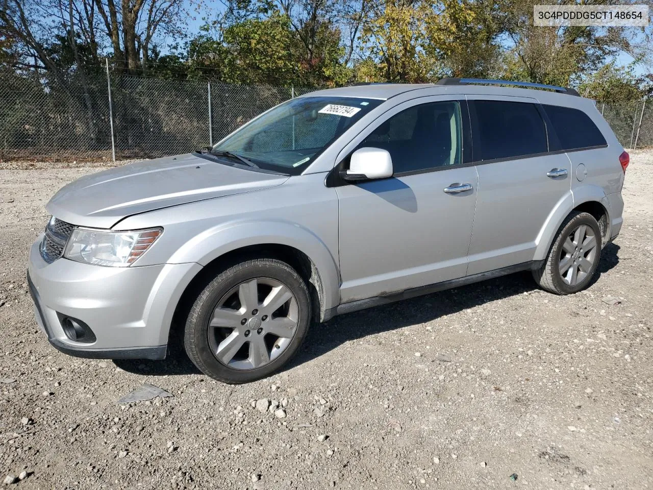 2012 Dodge Journey Crew VIN: 3C4PDDDG5CT148654 Lot: 76662794