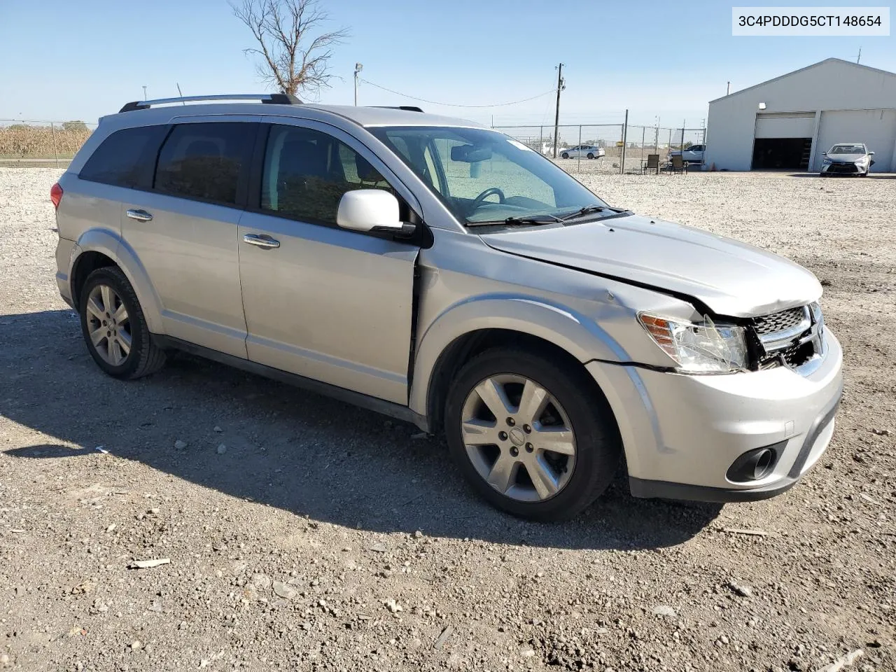 2012 Dodge Journey Crew VIN: 3C4PDDDG5CT148654 Lot: 76662794