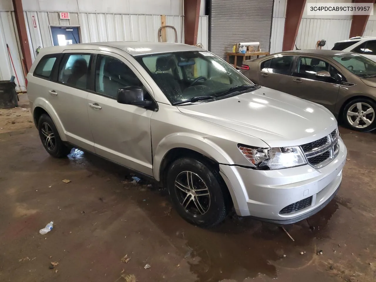 2012 Dodge Journey Se VIN: 3C4PDCAB9CT319957 Lot: 76998184