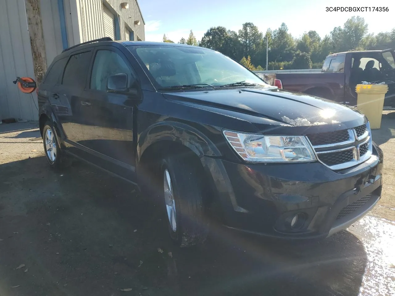 2012 Dodge Journey Sxt VIN: 3C4PDCBGXCT174356 Lot: 77070994