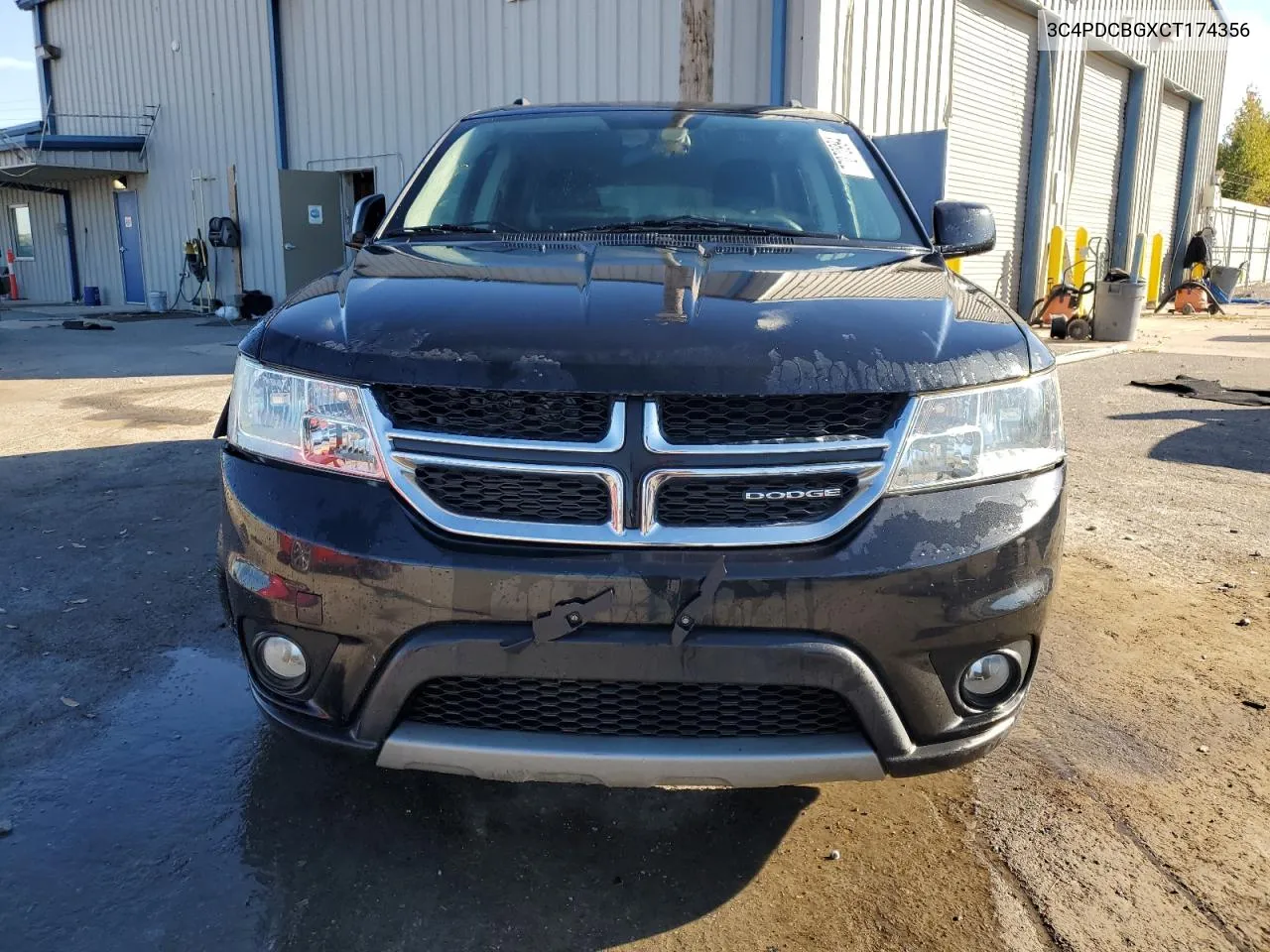 2012 Dodge Journey Sxt VIN: 3C4PDCBGXCT174356 Lot: 77070994