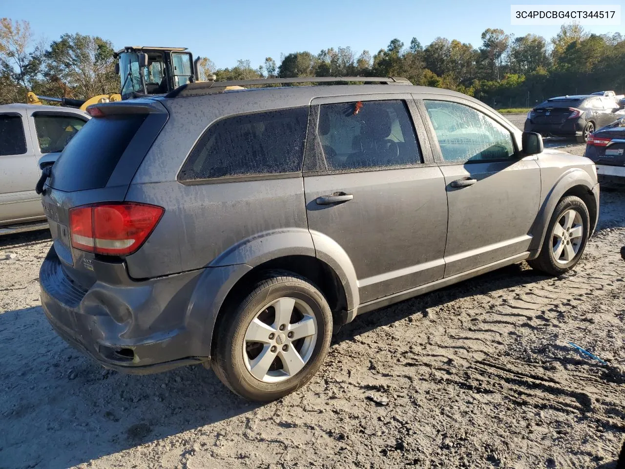 2012 Dodge Journey Sxt VIN: 3C4PDCBG4CT344517 Lot: 77130814