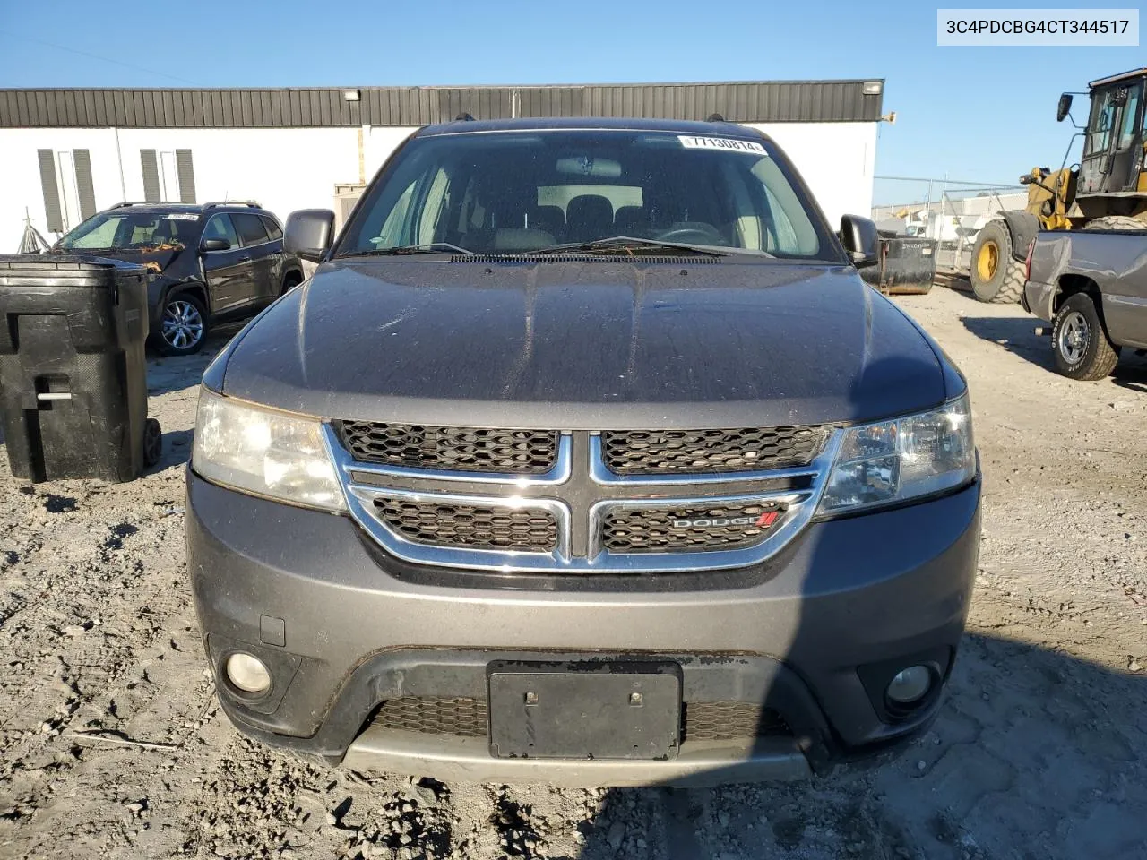 2012 Dodge Journey Sxt VIN: 3C4PDCBG4CT344517 Lot: 77130814