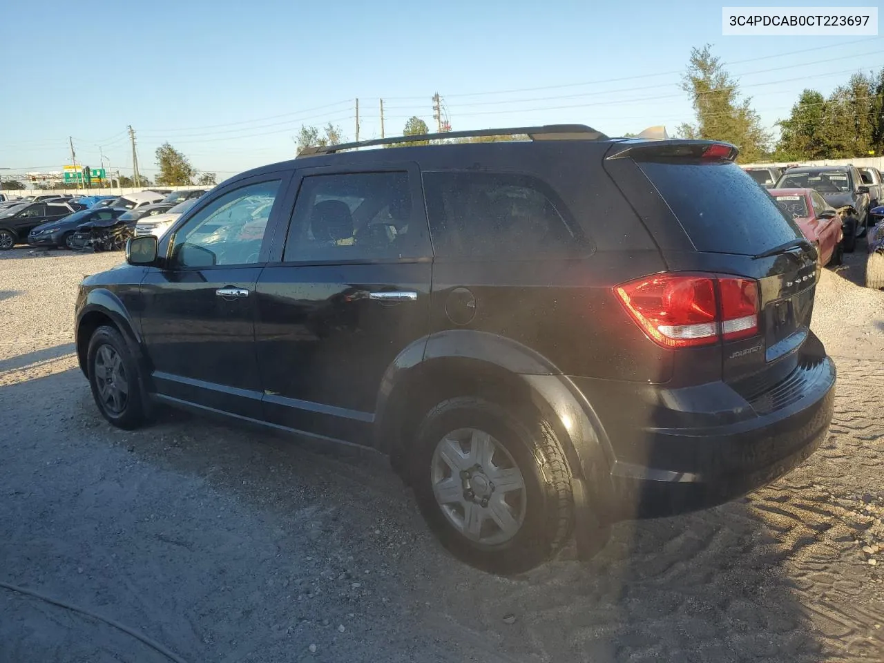 2012 Dodge Journey Se VIN: 3C4PDCAB0CT223697 Lot: 77418734