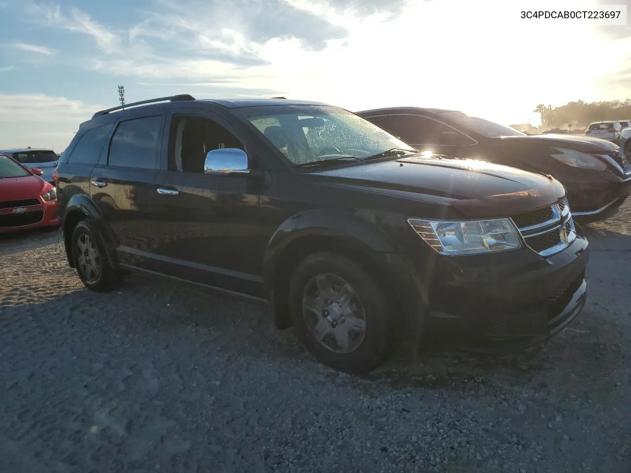 2012 Dodge Journey Se VIN: 3C4PDCAB0CT223697 Lot: 77418734