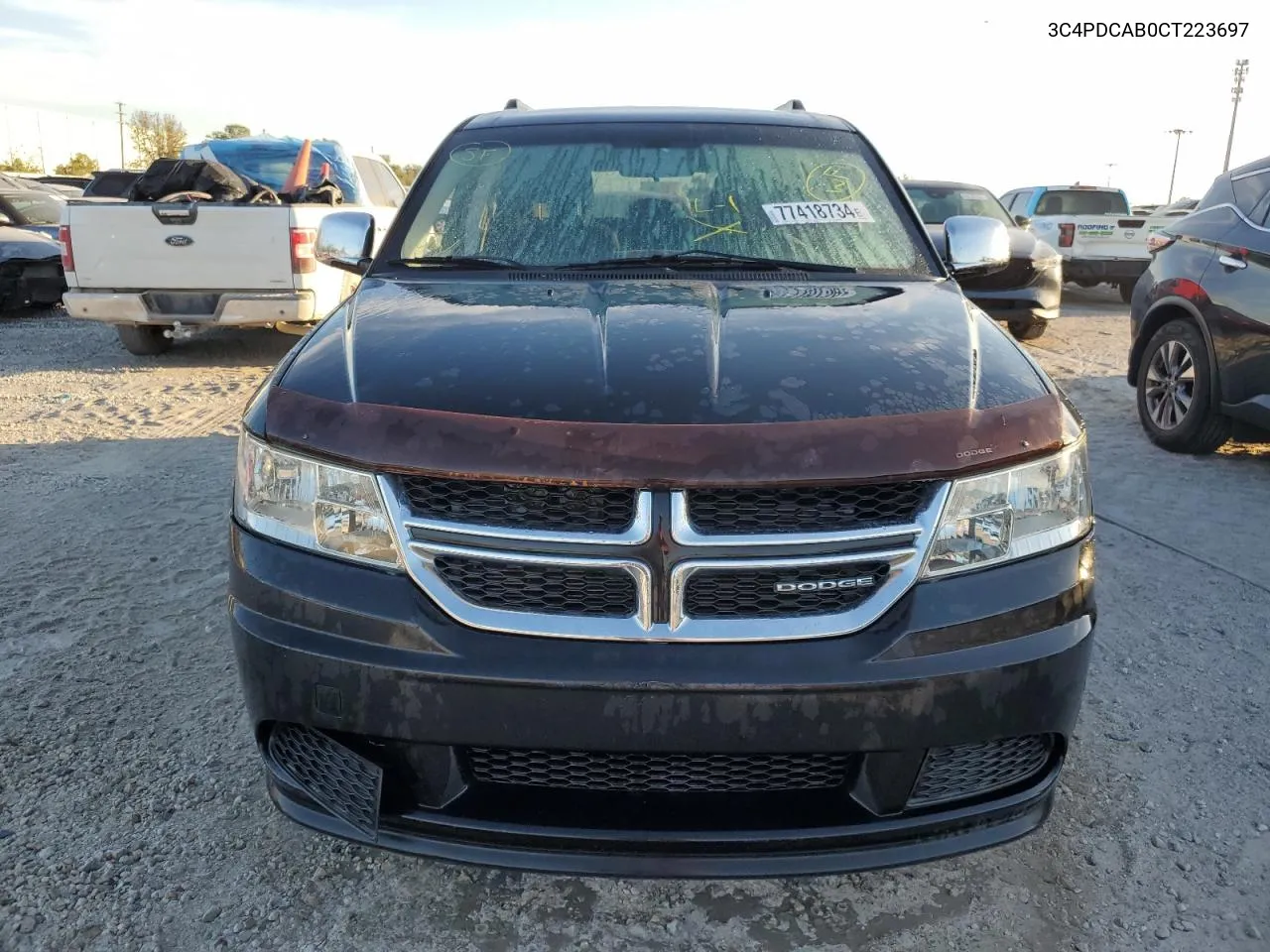 2012 Dodge Journey Se VIN: 3C4PDCAB0CT223697 Lot: 77418734