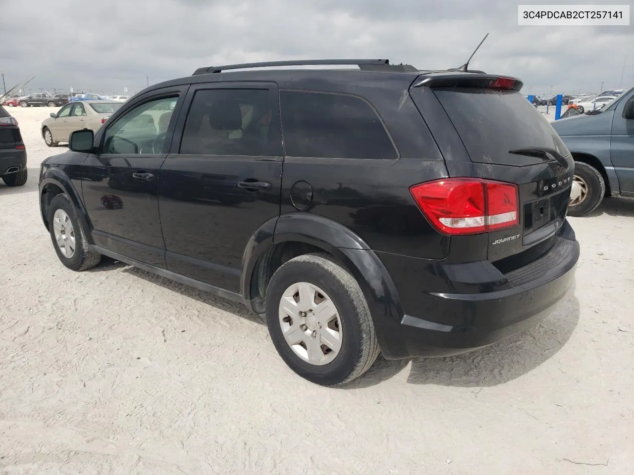 2012 Dodge Journey Se VIN: 3C4PDCAB2CT257141 Lot: 77464854