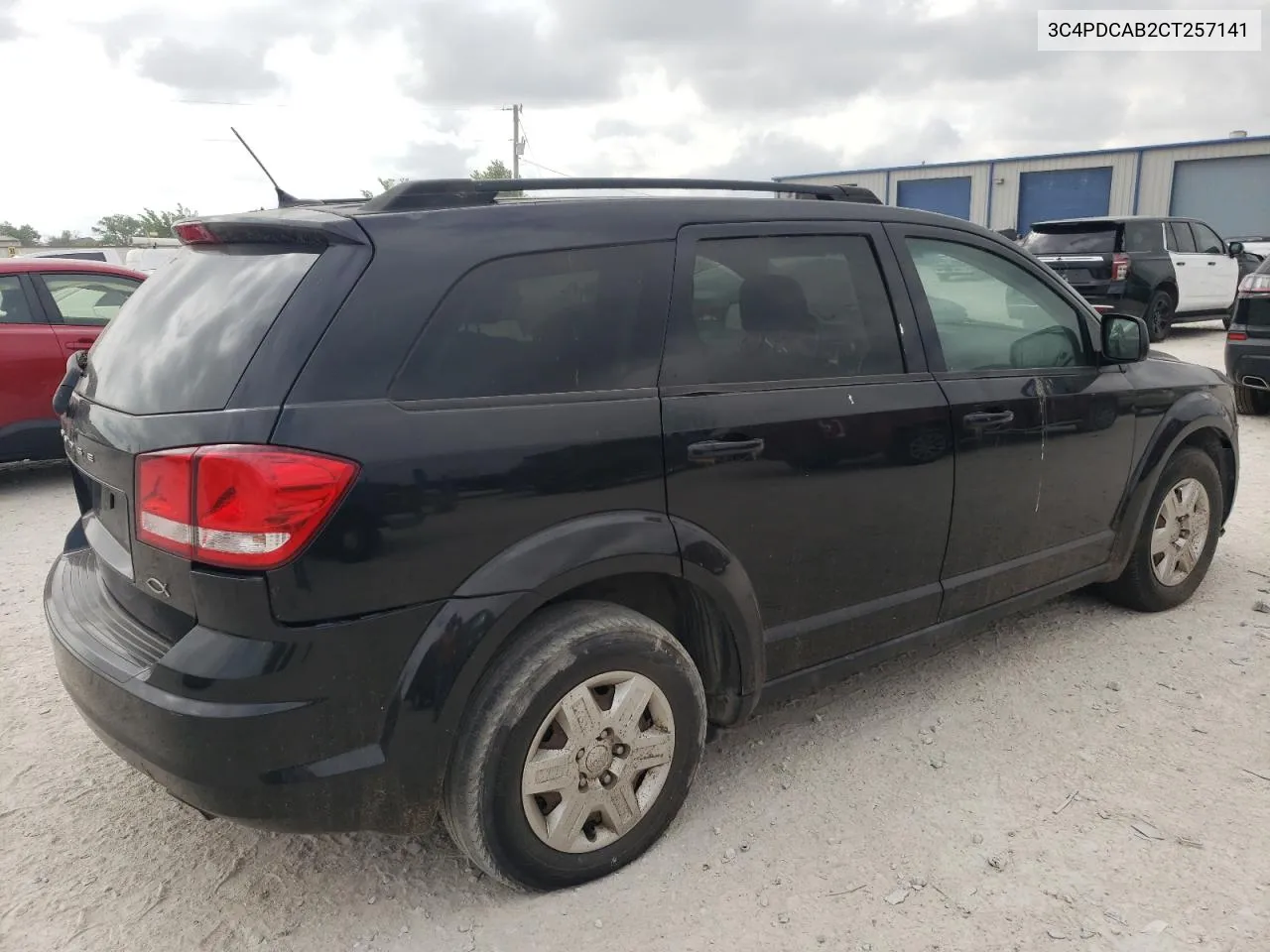 2012 Dodge Journey Se VIN: 3C4PDCAB2CT257141 Lot: 77464854