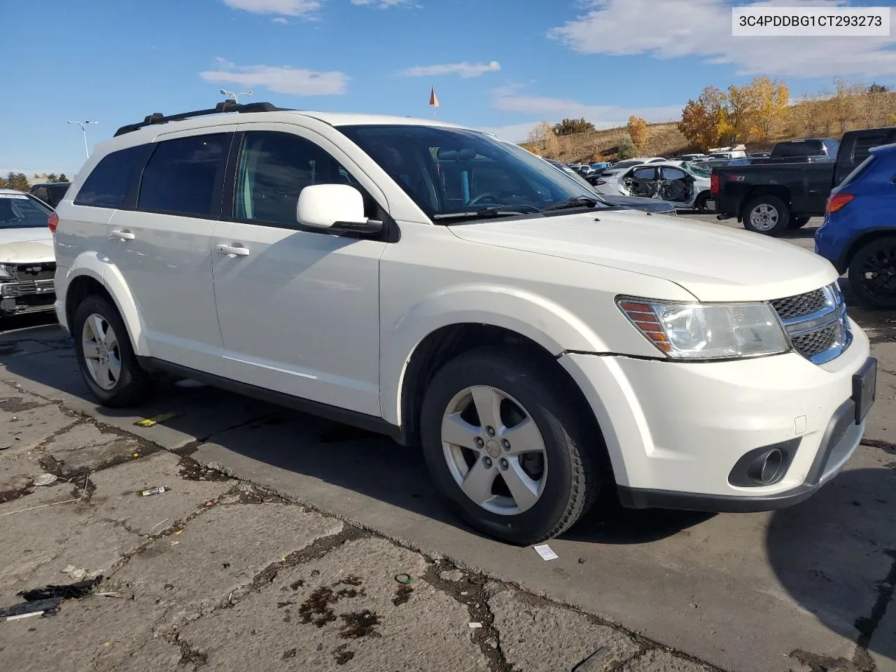 2012 Dodge Journey Sxt VIN: 3C4PDDBG1CT293273 Lot: 77906234