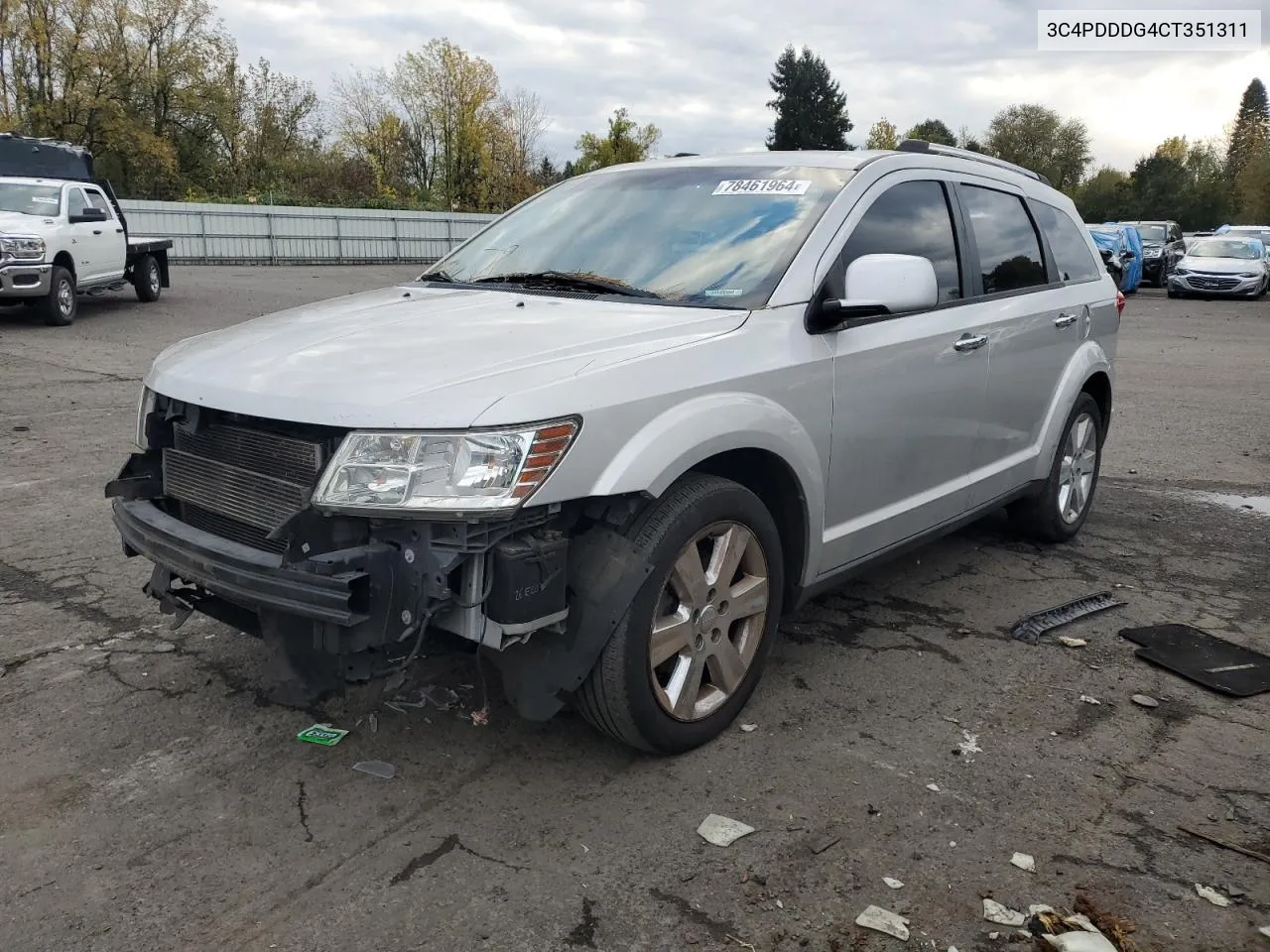 2012 Dodge Journey Crew VIN: 3C4PDDDG4CT351311 Lot: 78461964