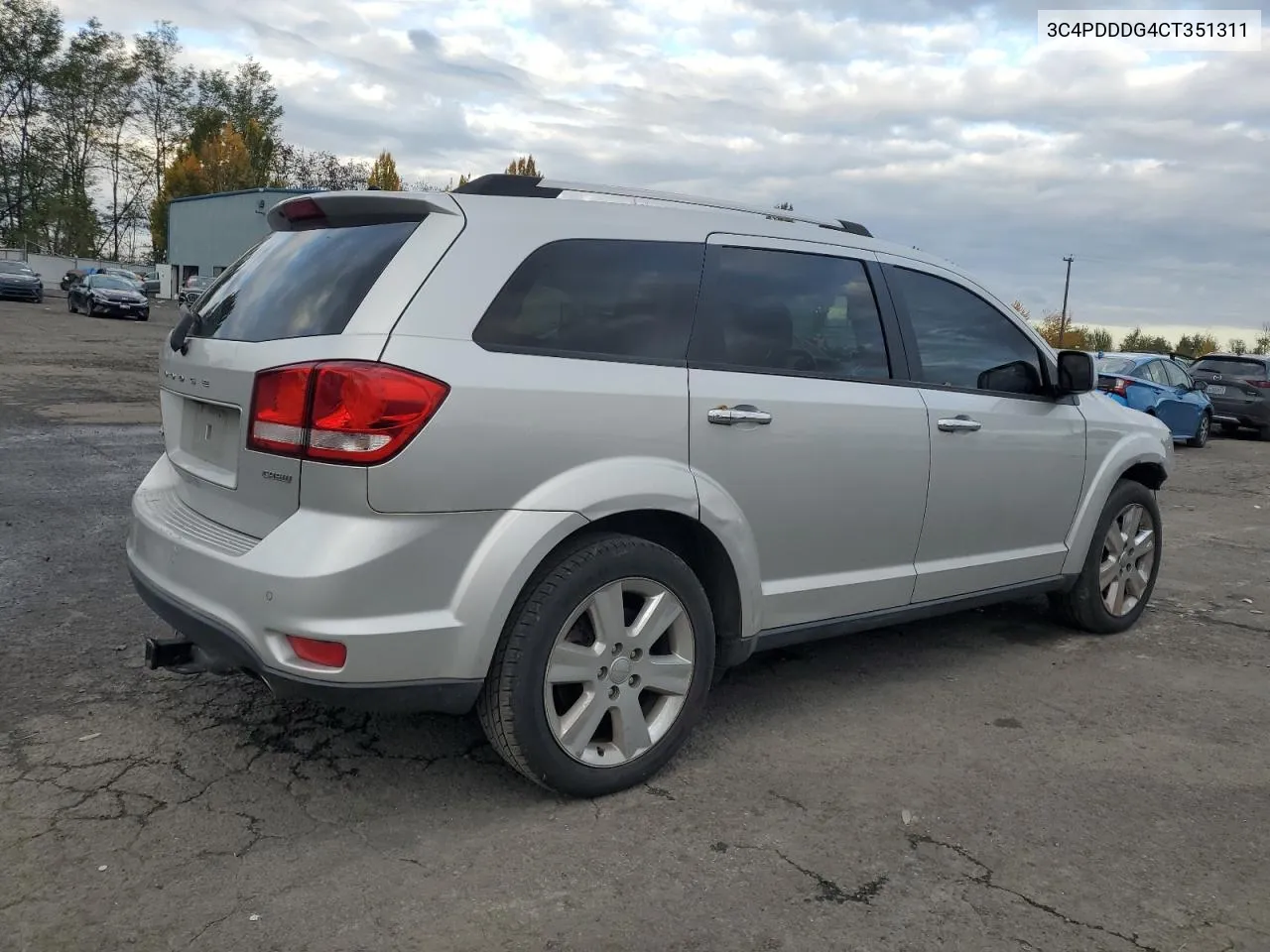 2012 Dodge Journey Crew VIN: 3C4PDDDG4CT351311 Lot: 78461964