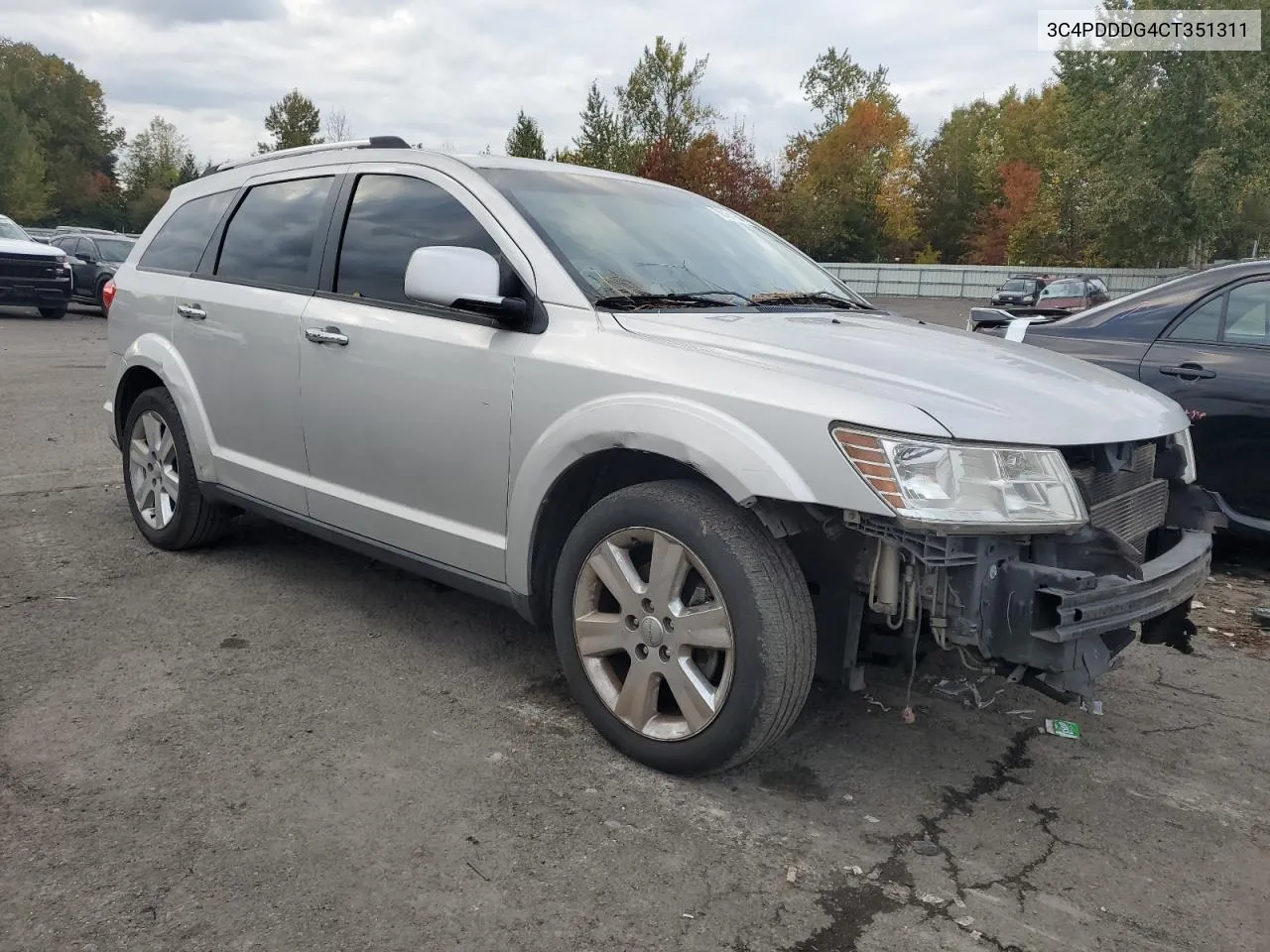 2012 Dodge Journey Crew VIN: 3C4PDDDG4CT351311 Lot: 78461964