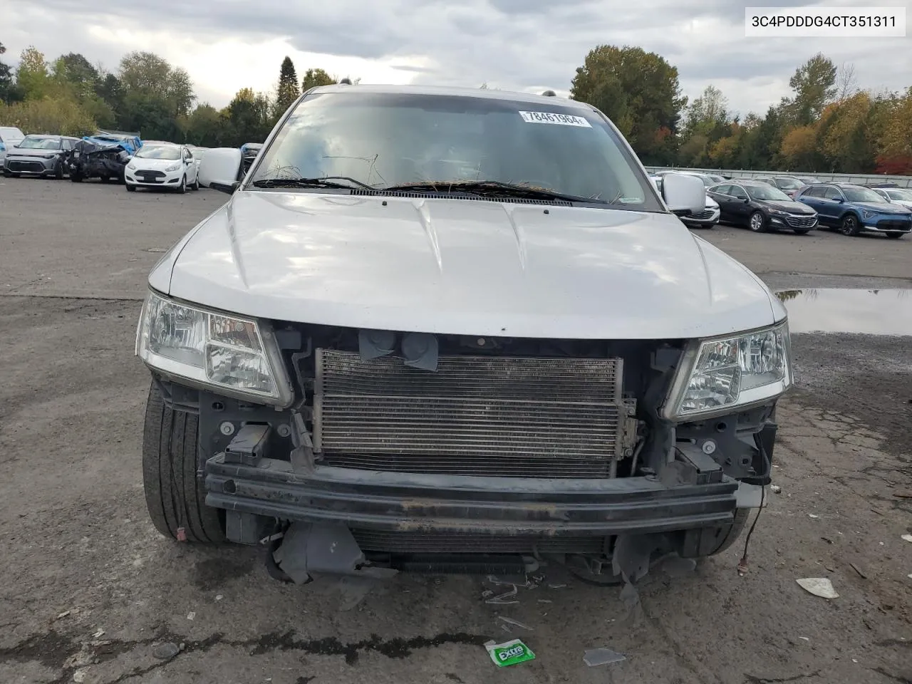 2012 Dodge Journey Crew VIN: 3C4PDDDG4CT351311 Lot: 78461964