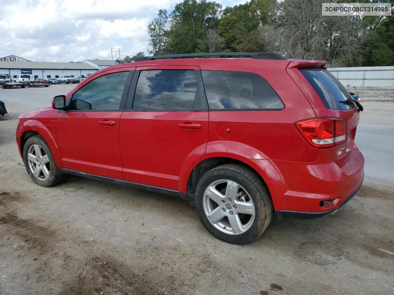 2012 Dodge Journey Sxt VIN: 3C4PDCBG8CT314985 Lot: 78510424