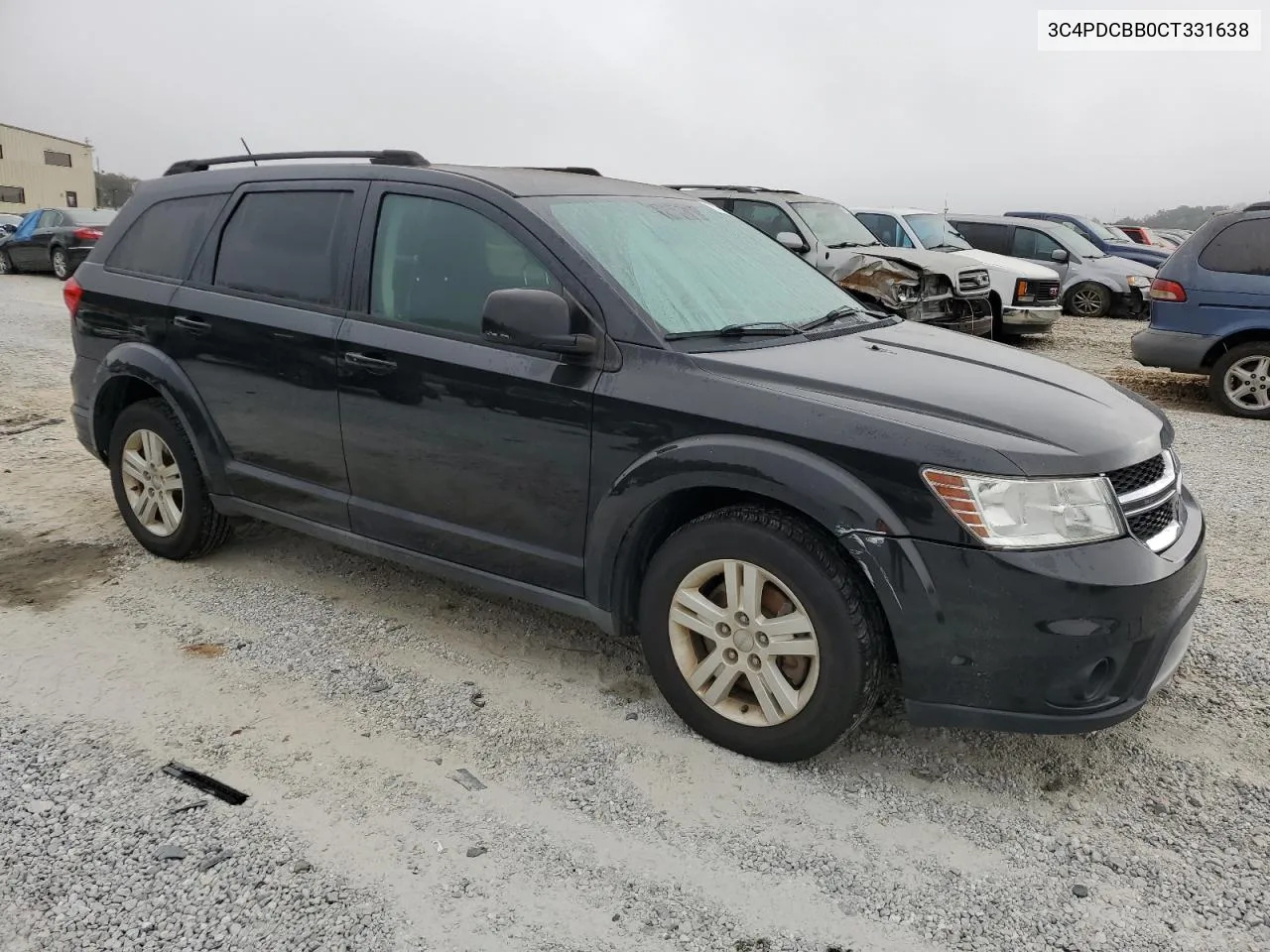 2012 Dodge Journey Sxt VIN: 3C4PDCBB0CT331638 Lot: 78755254