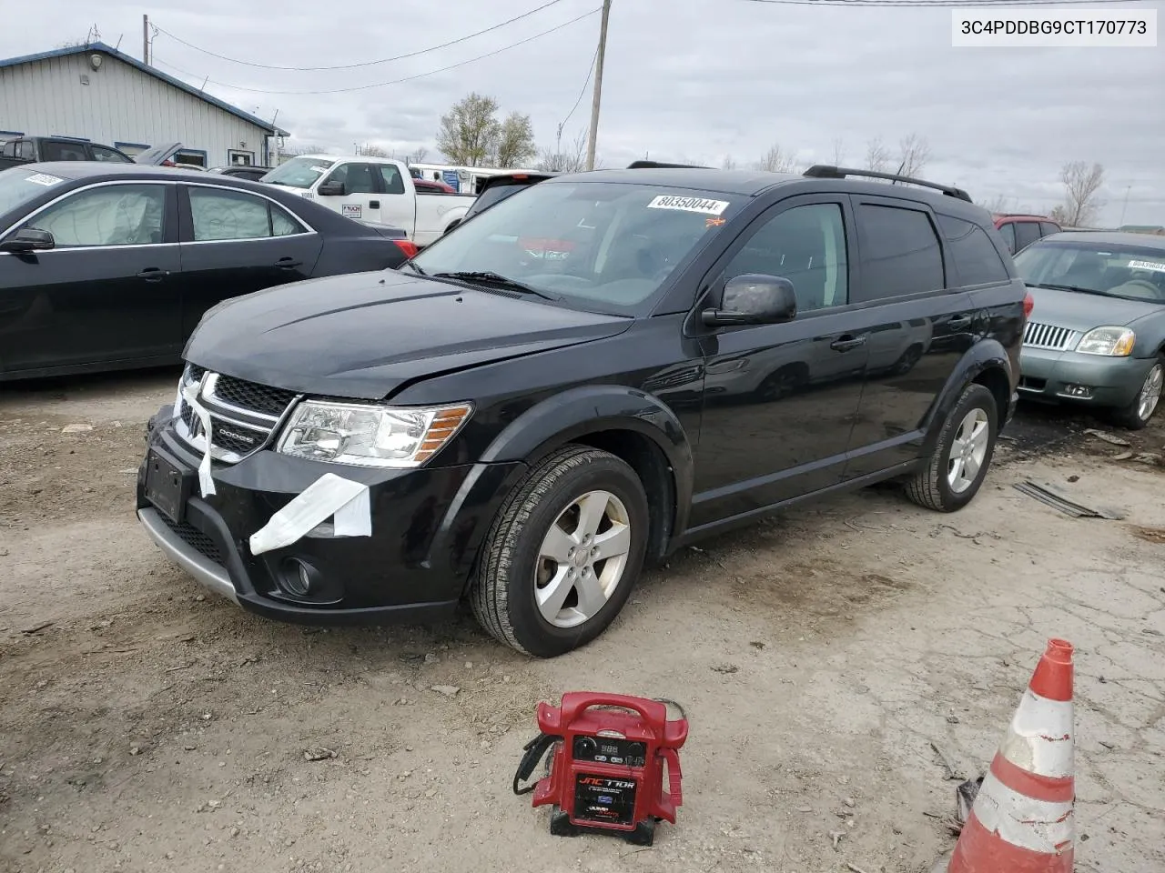 2012 Dodge Journey Sxt VIN: 3C4PDDBG9CT170773 Lot: 80350044