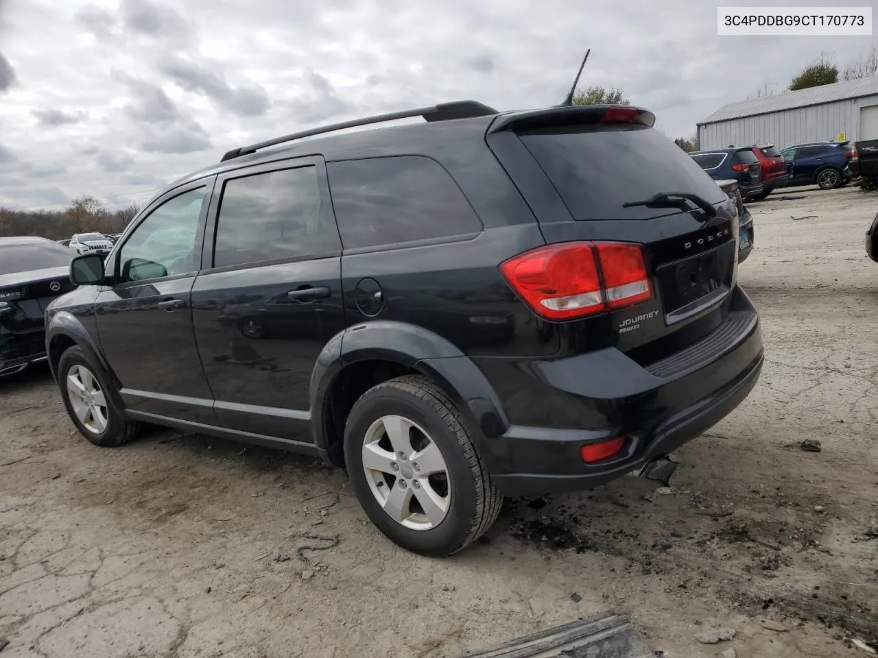 2012 Dodge Journey Sxt VIN: 3C4PDDBG9CT170773 Lot: 80350044