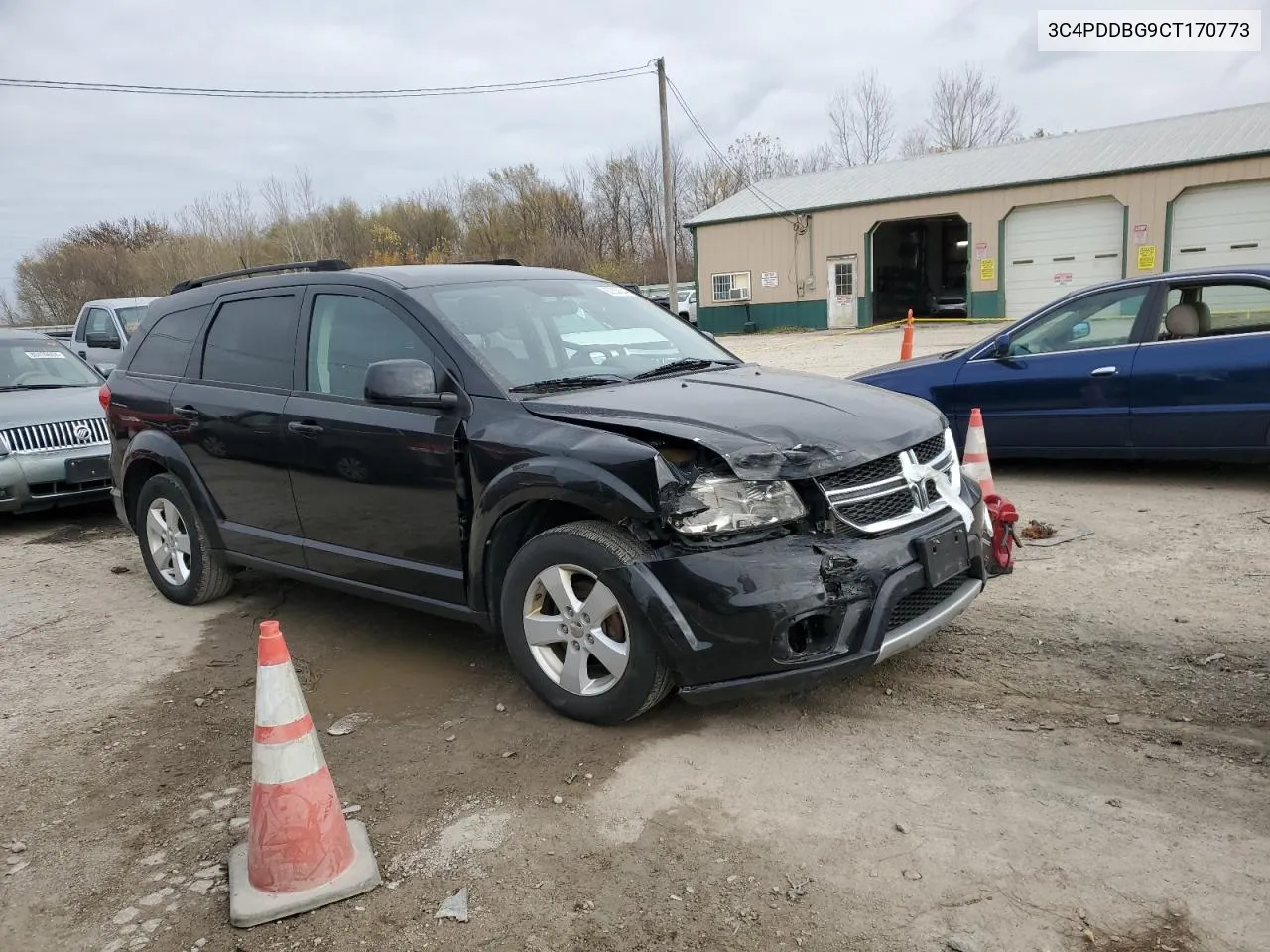 2012 Dodge Journey Sxt VIN: 3C4PDDBG9CT170773 Lot: 80350044